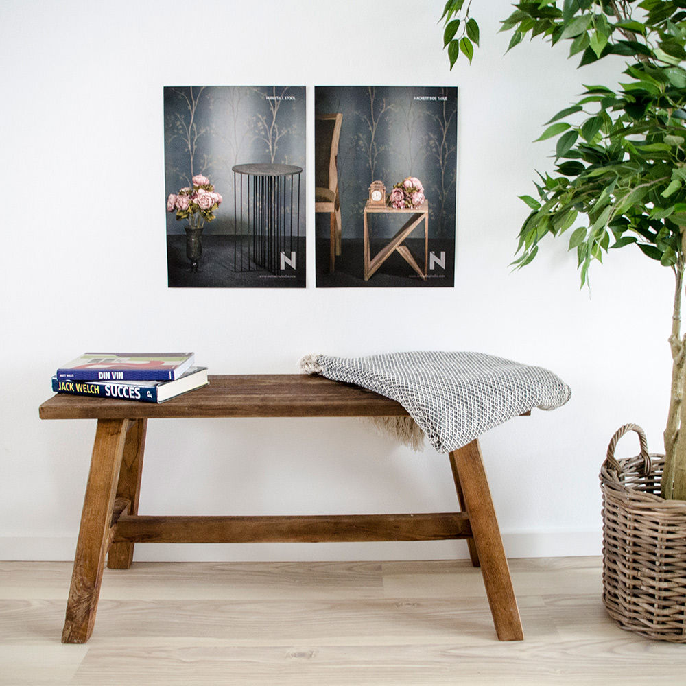 [product_category]-House Nordic Barcelona Teak Bench-House Nordic-5713917006236-1401011-HOU-9