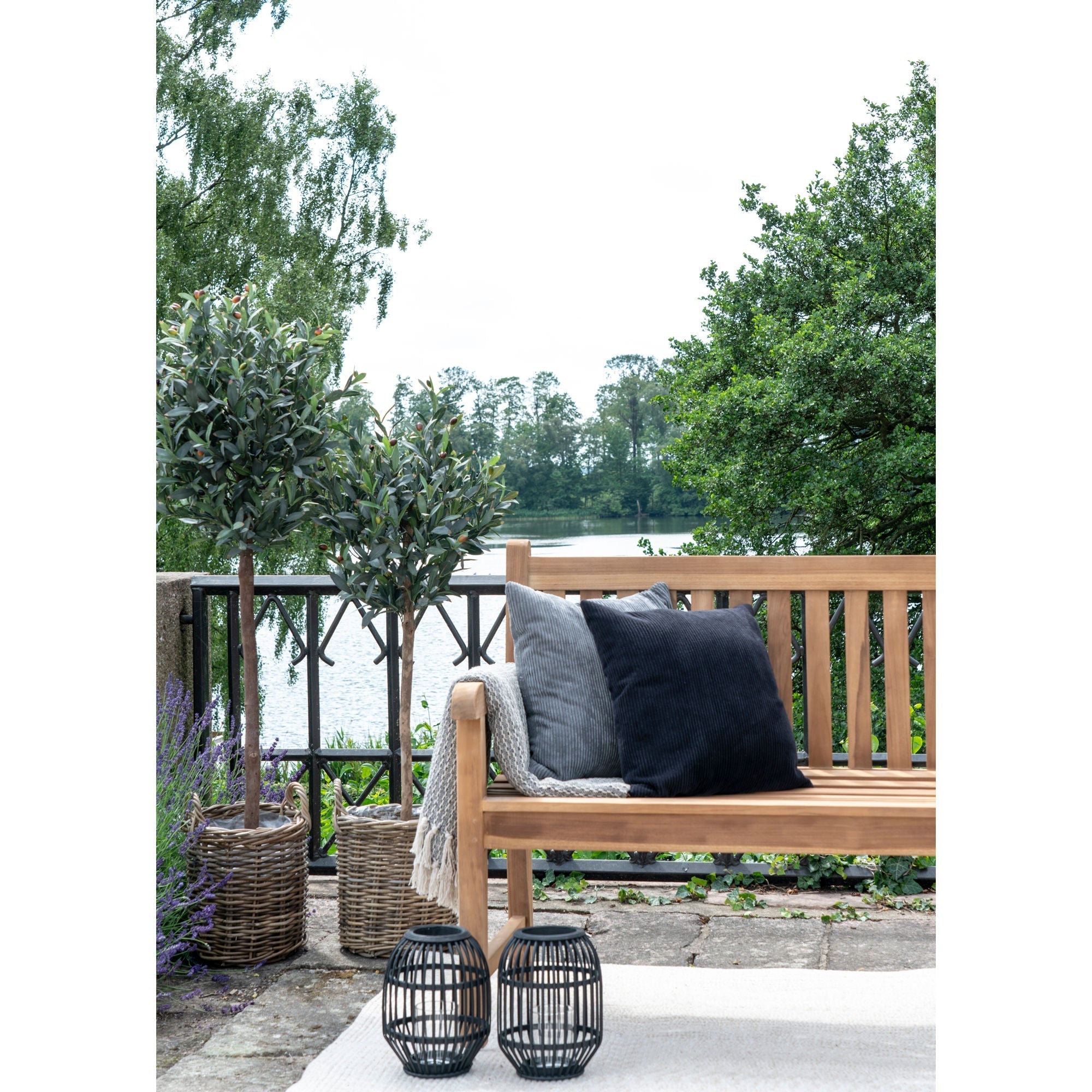 House Nordic Olive Tree, Artificial Tree, Green, H:150 Cm