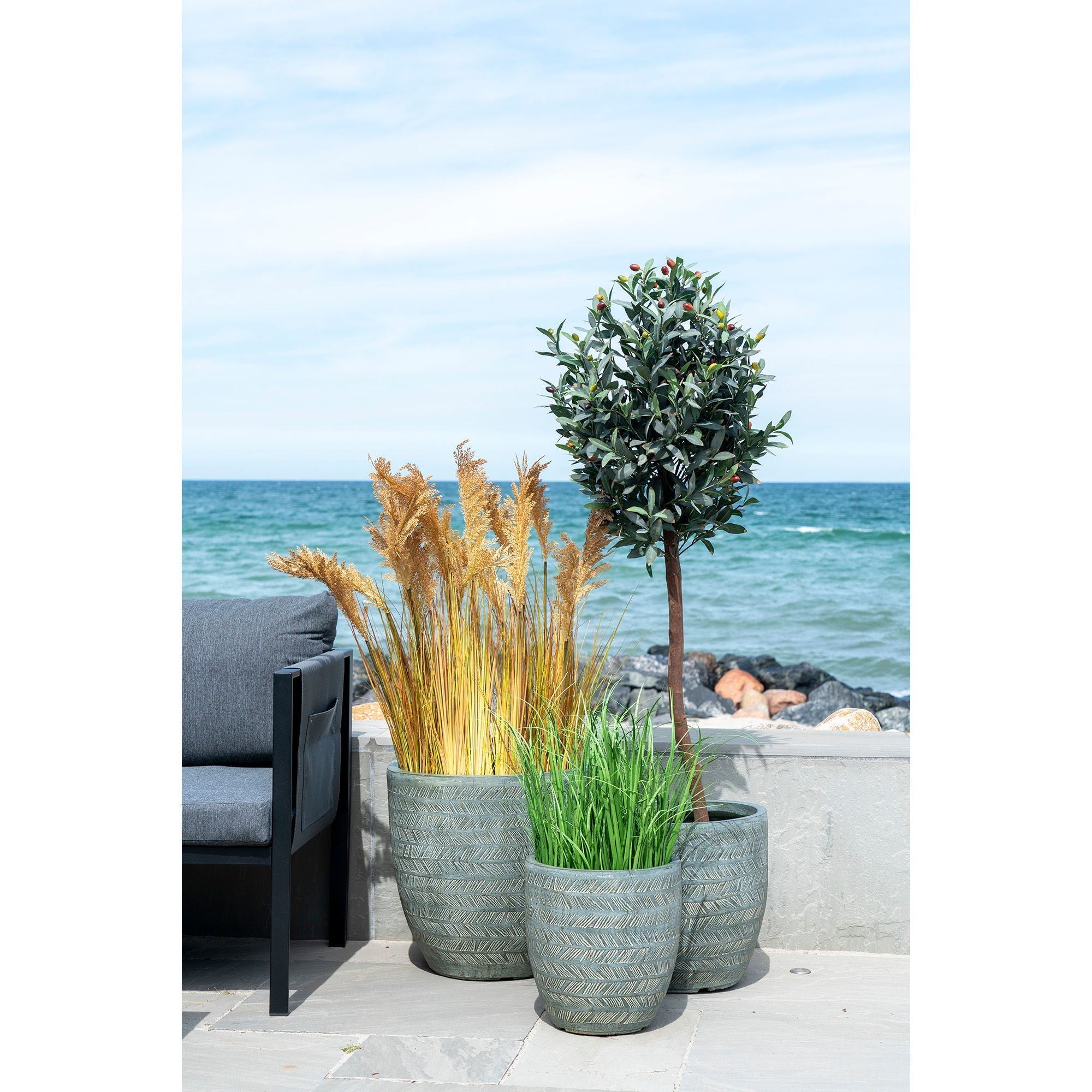 House Nordic Olive Tree, Artificial Tree, Green, H:150 Cm
