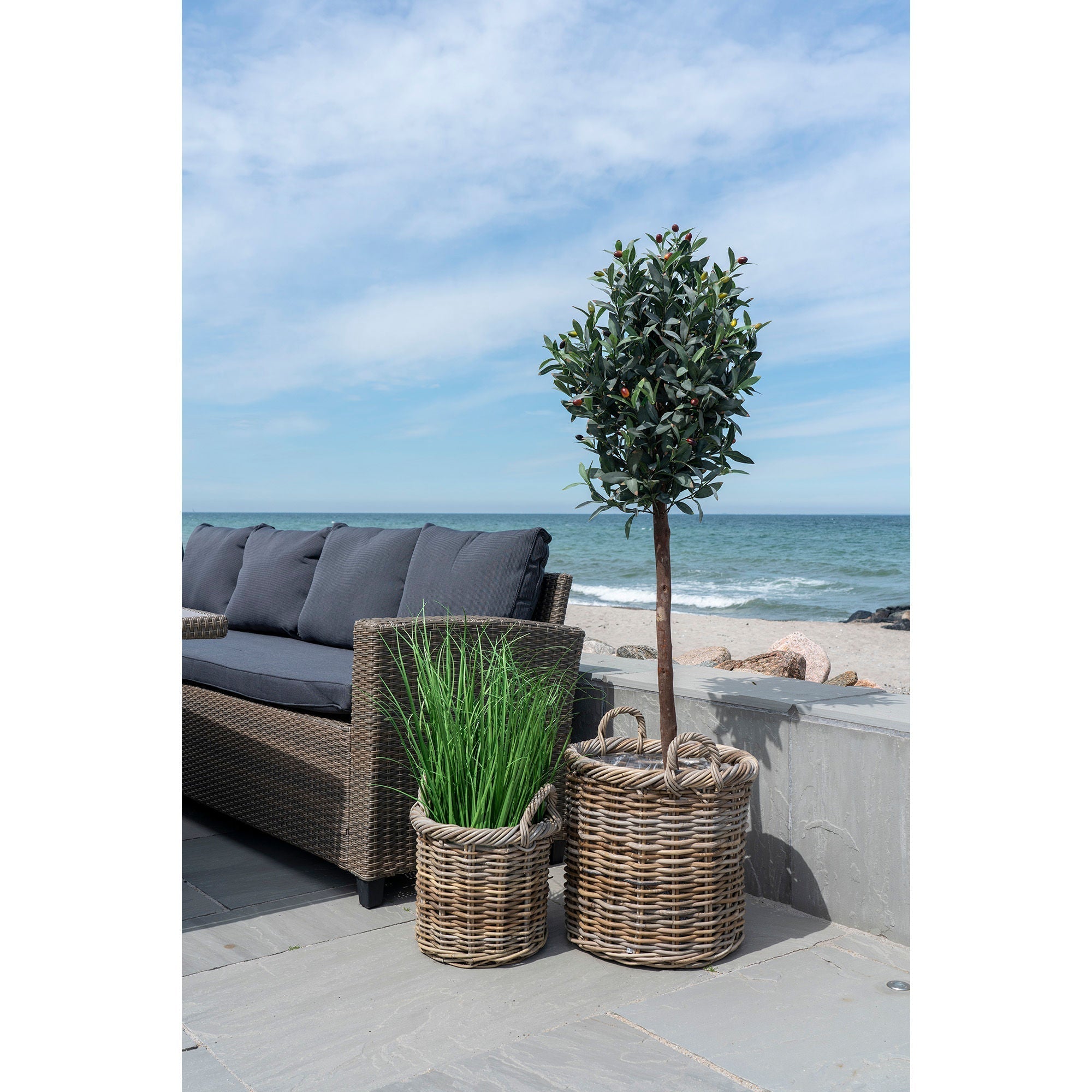 House Nordic Olive Tree, Artificial Tree, Green, H:150 Cm