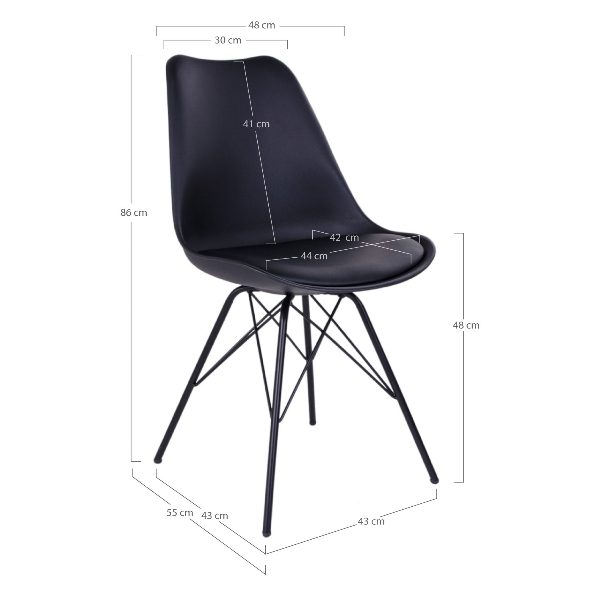 [product_category]-House Nordic Oslo Dining Chair - Set of 2-House Nordic-5713917002955-1001001-HOU-6