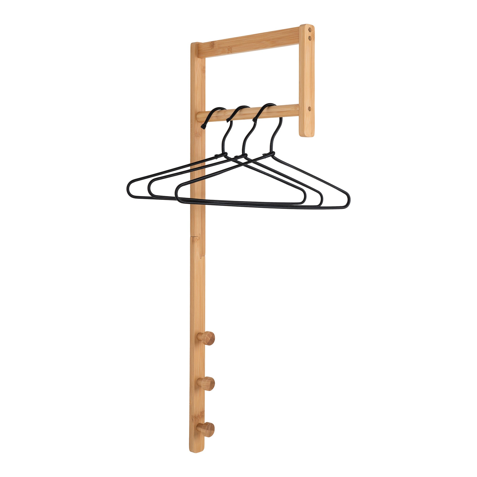 House Nordic Trento Clothes Rack, Bamboo, Natural
