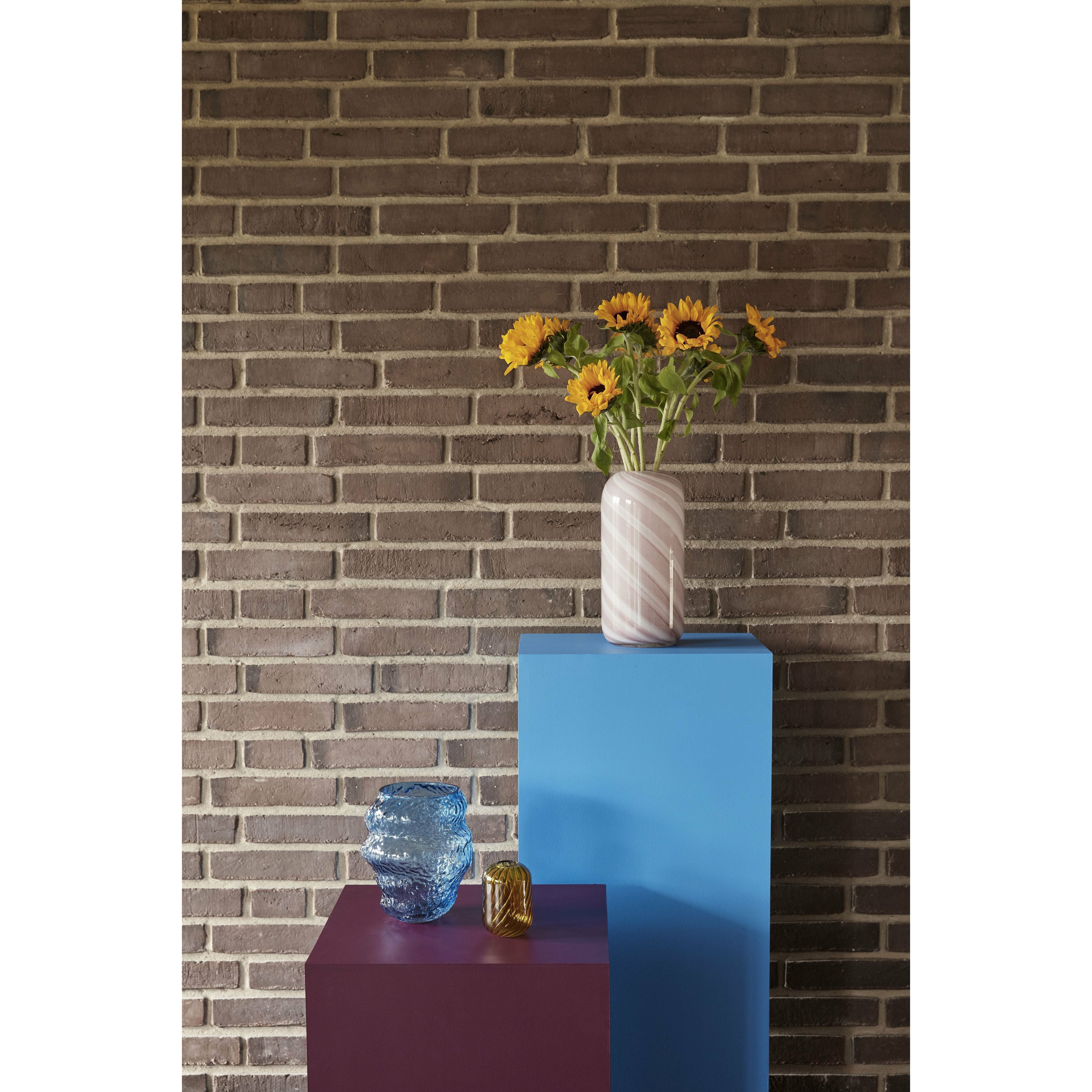 [product_category]-Hübsch Aurora Vase Glass Blue-Hübsch-5712772102732-661208-HUB-4