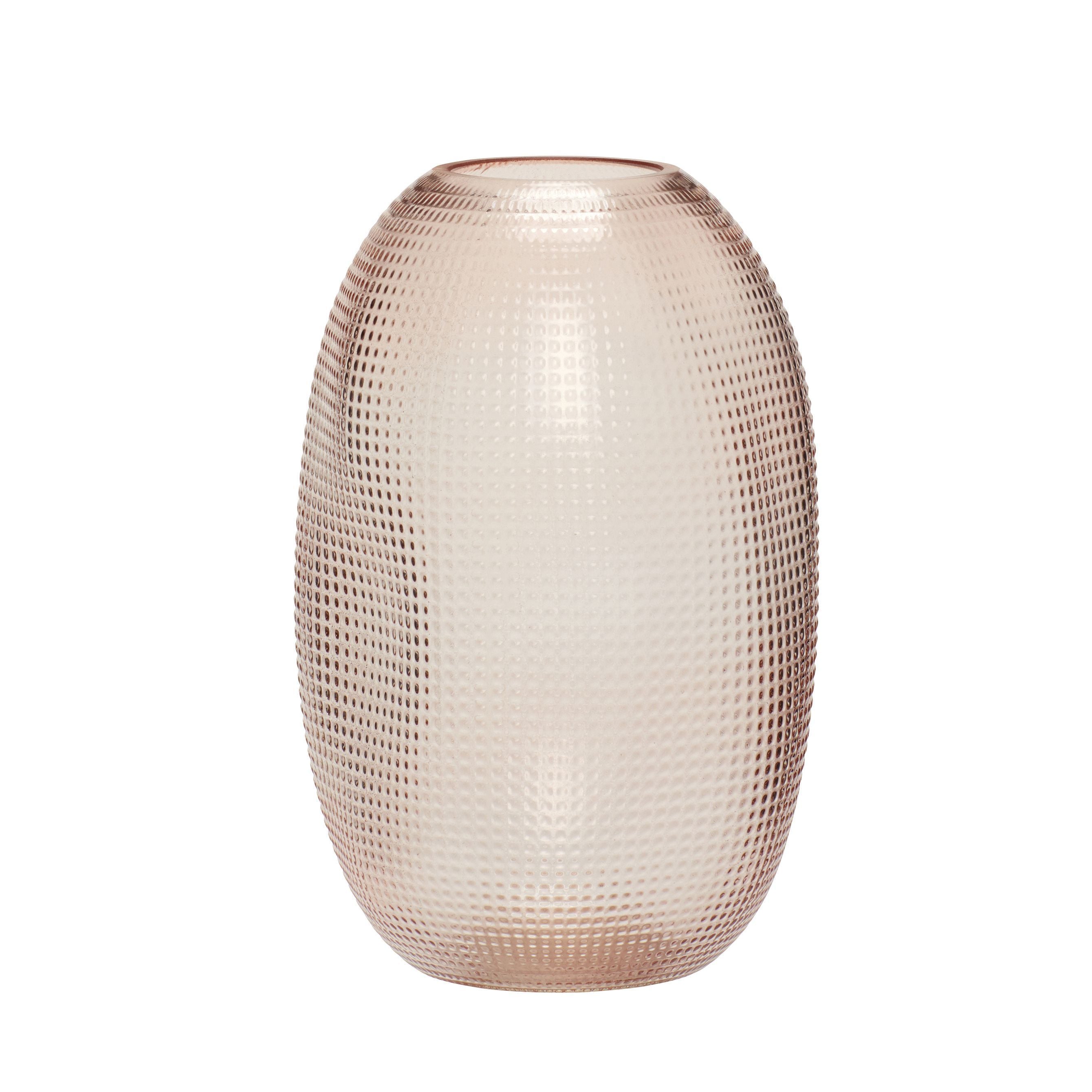 [product_category]-Hübsch Balloon Vase Glass Pink-Hübsch-5712772069868-180902-HUB-1