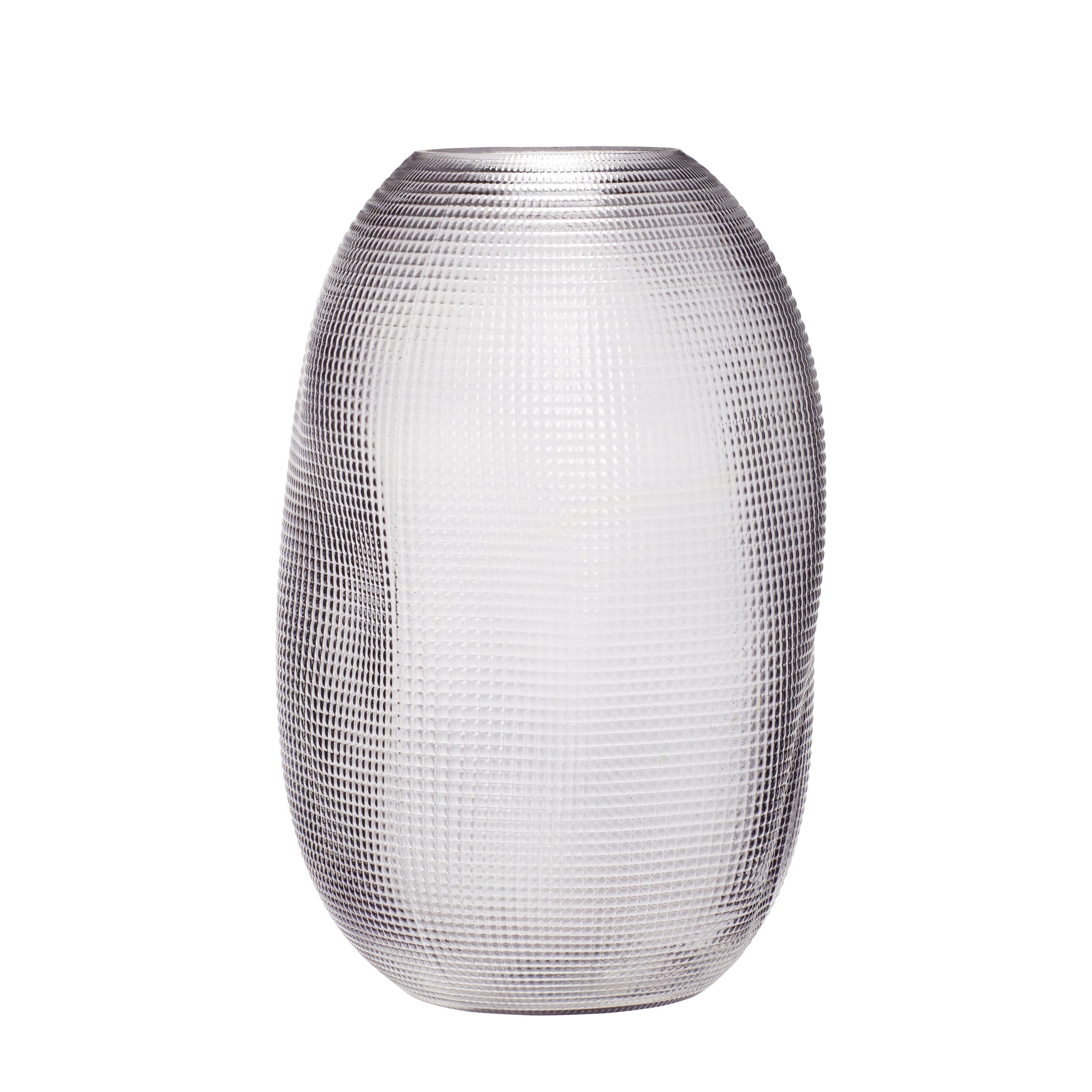 [product_category]-Hübsch Balloon Vase Glass Smoky Grey-Hübsch-5712772069875-180903-HUB-1