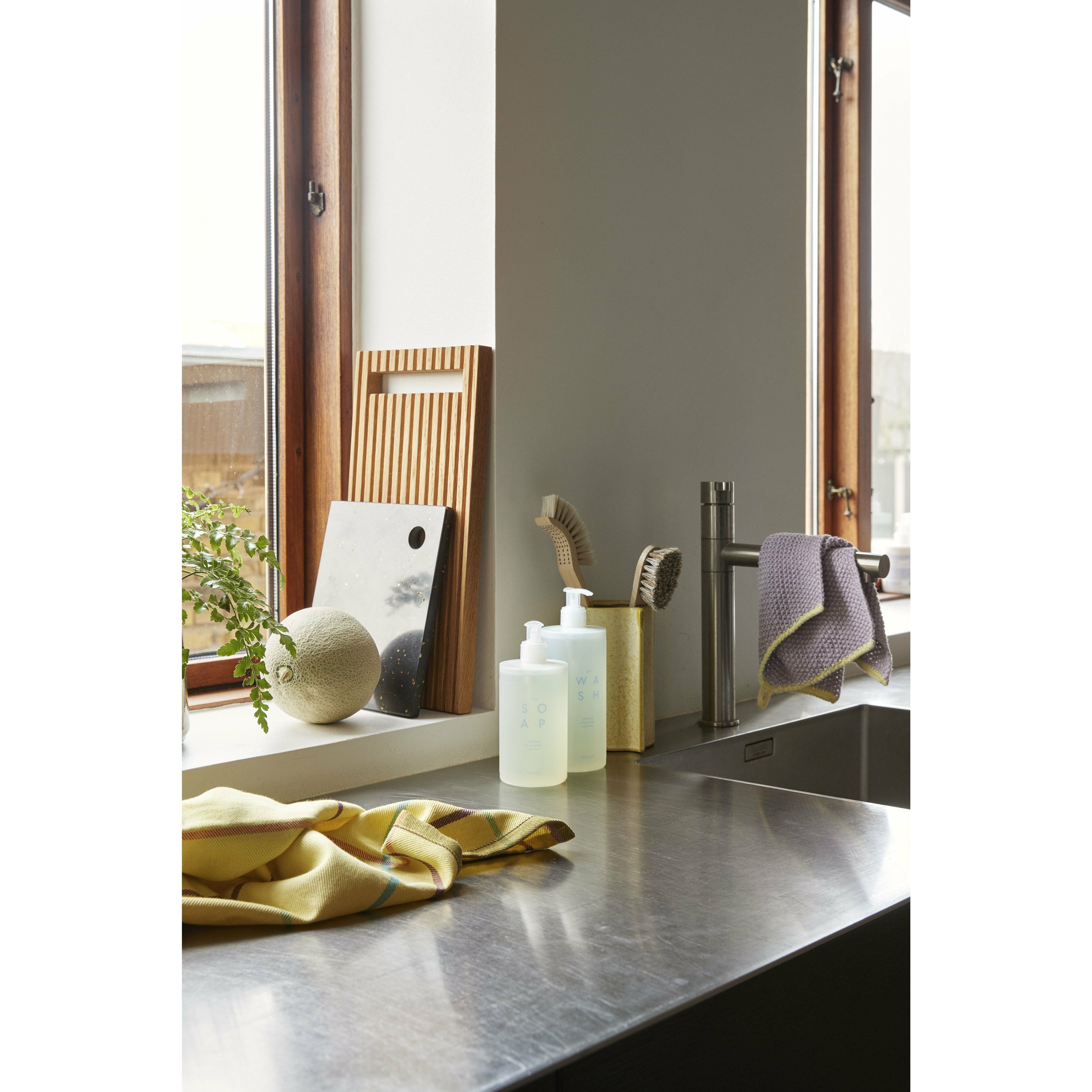 [product_category]-Hübsch Coffee Tea Towels (Set Of 2), Yellow-Hübsch-5712772116142-701408-HUB-3