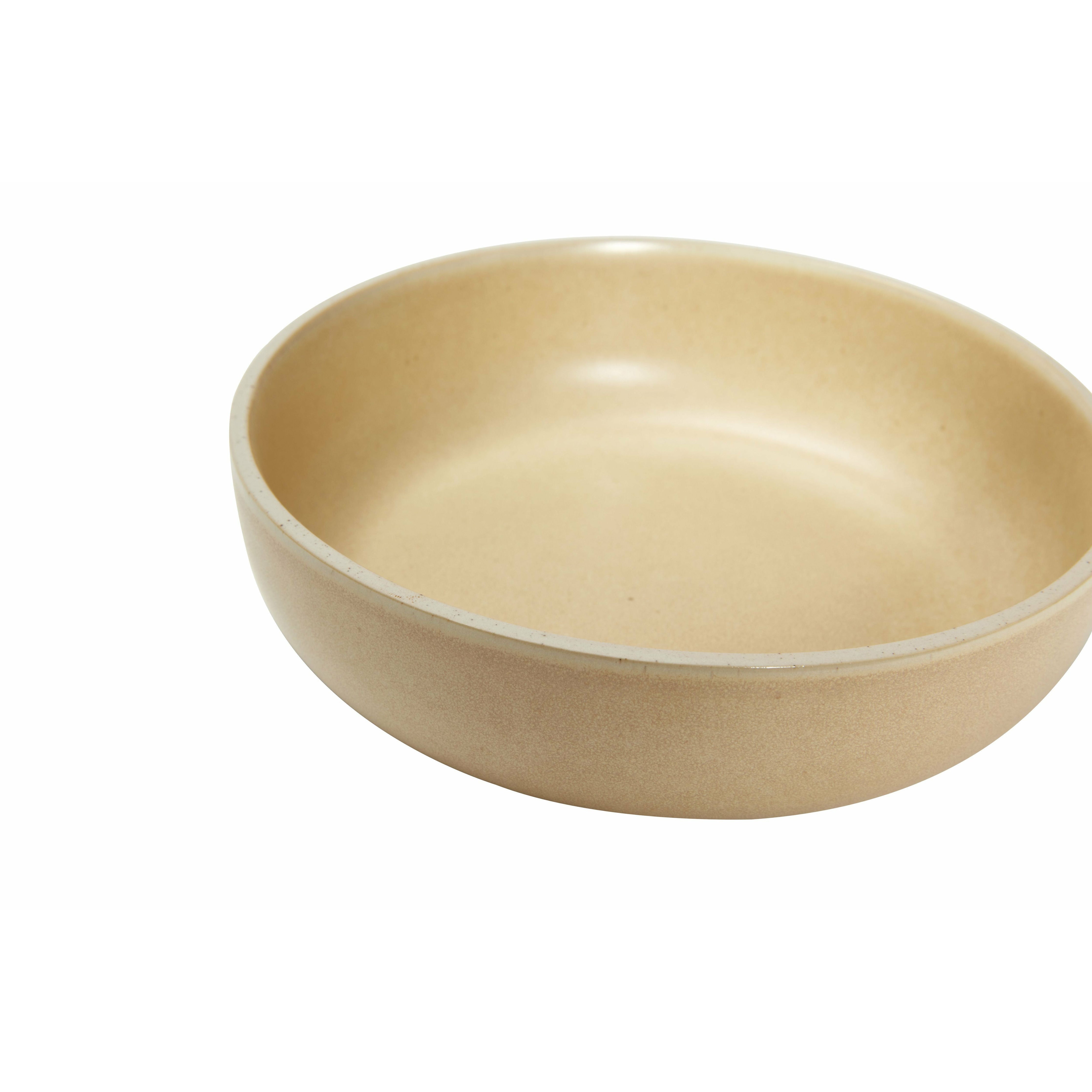 Hübsch Dawn Bowls Set Of 3, Sand