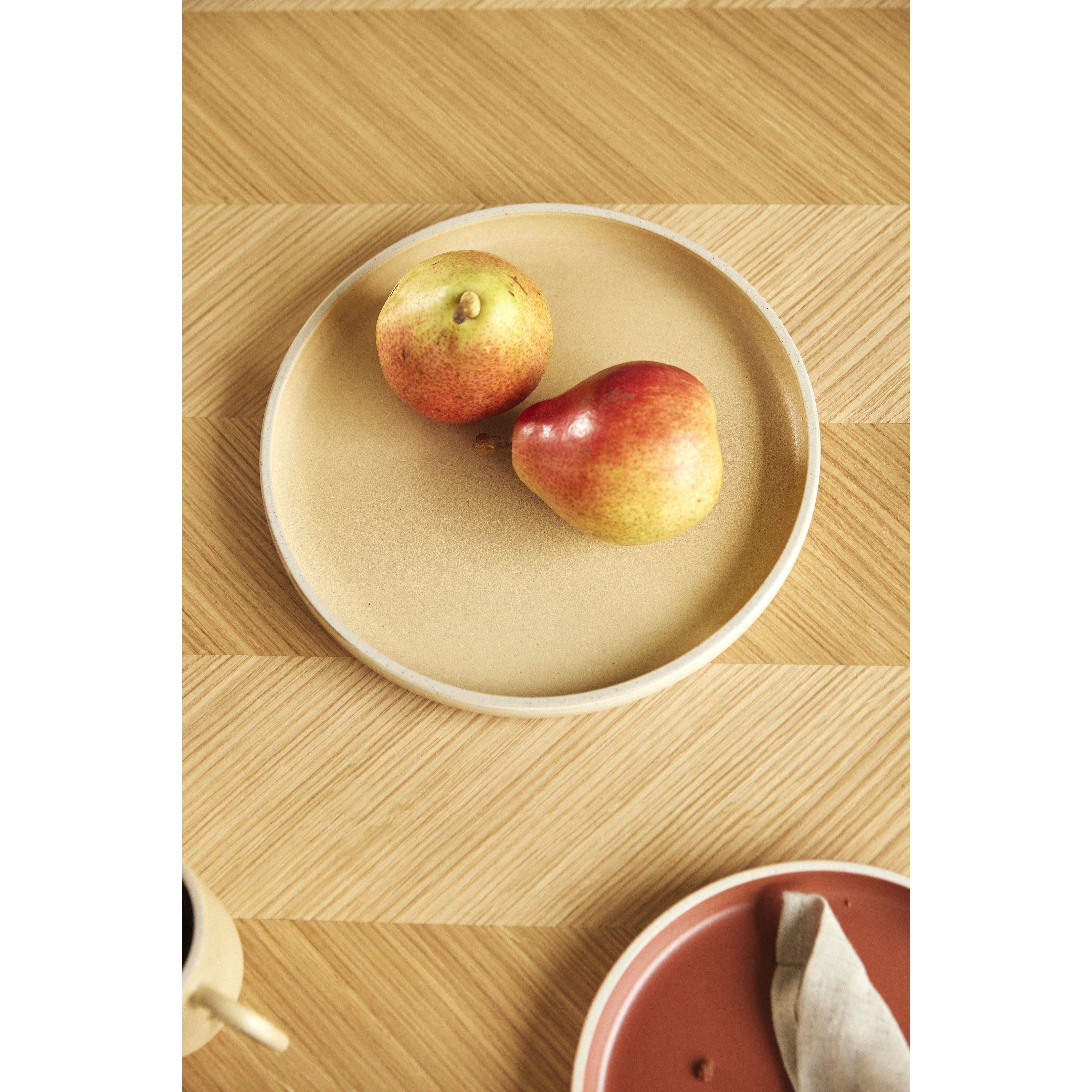 Hübsch Dawn Bowls Set Of 3, Sand