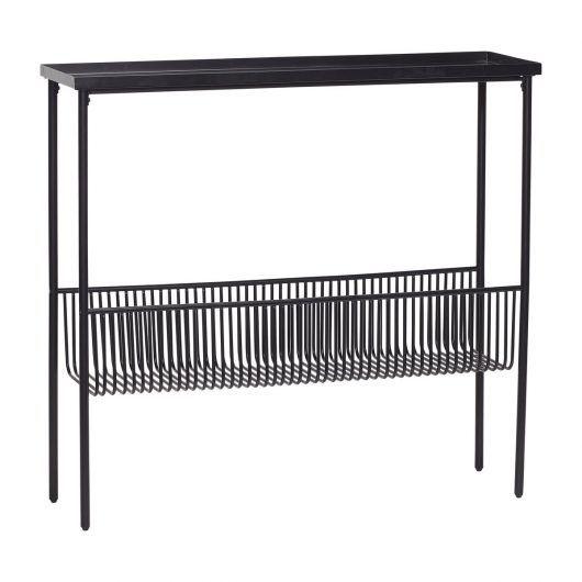 [product_category]-Hübsch Eyrie Console Table Metal, Black-Hübsch-5712772064450-020607-HUB-1
