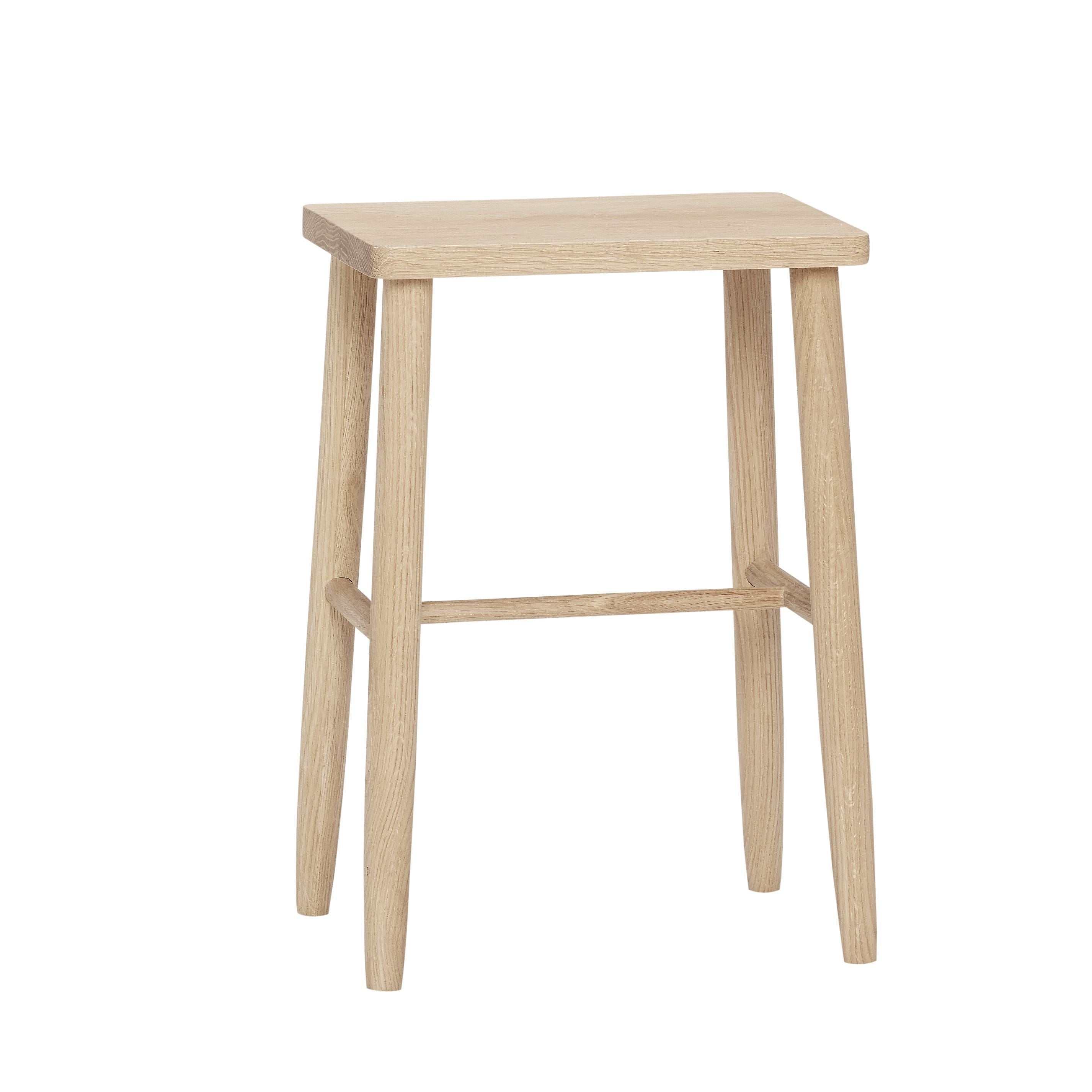 [product_category]-Hübsch Folk Stool 52 Cm-Hübsch-5712772105825-880514F-HUB-1