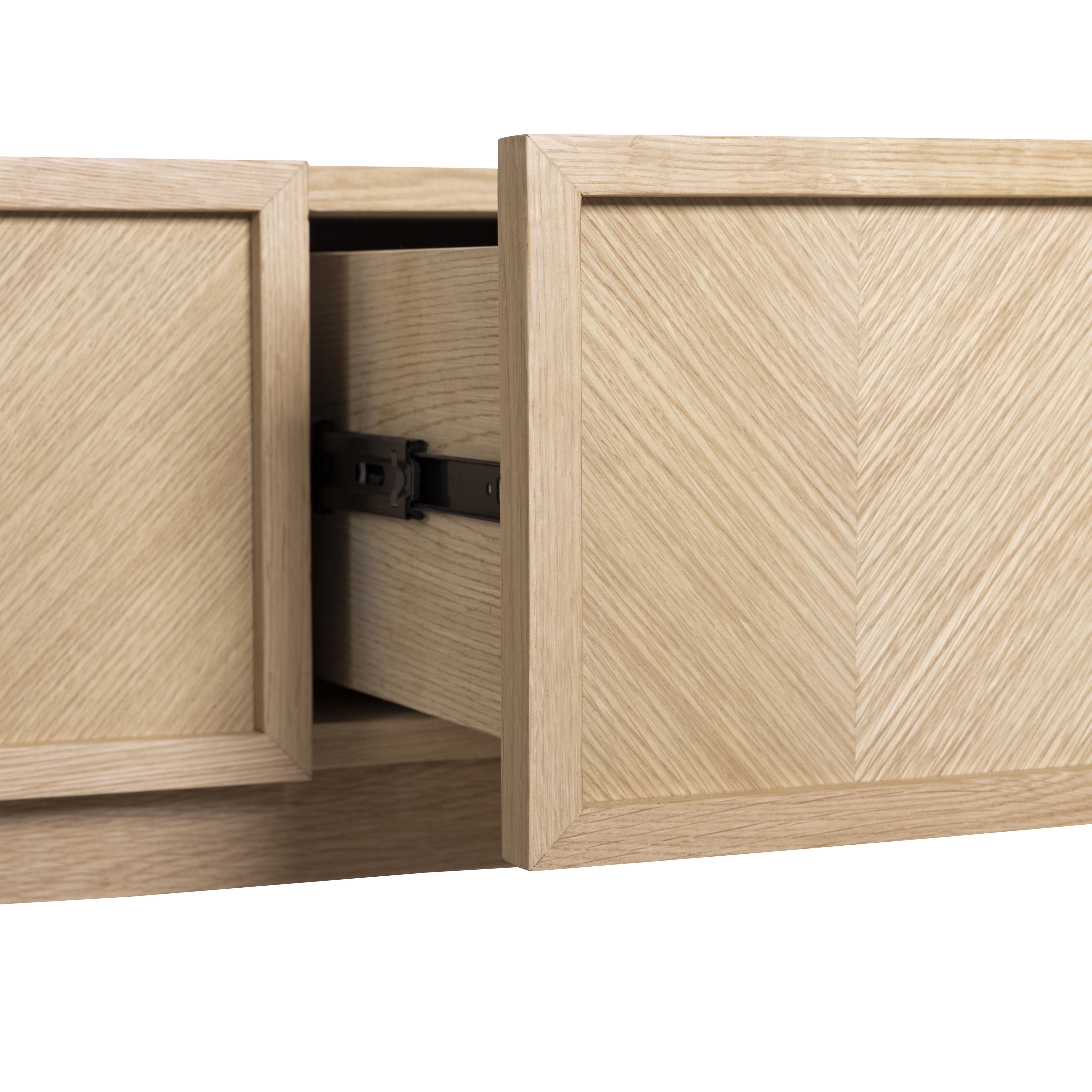 [product_category]-Hübsch Herringbone Console Table, Drawers-Hübsch-5712772115060-881411-HUB-2