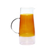 Hübsch Lemonade Carafe Glass Clear/Amber/Pink