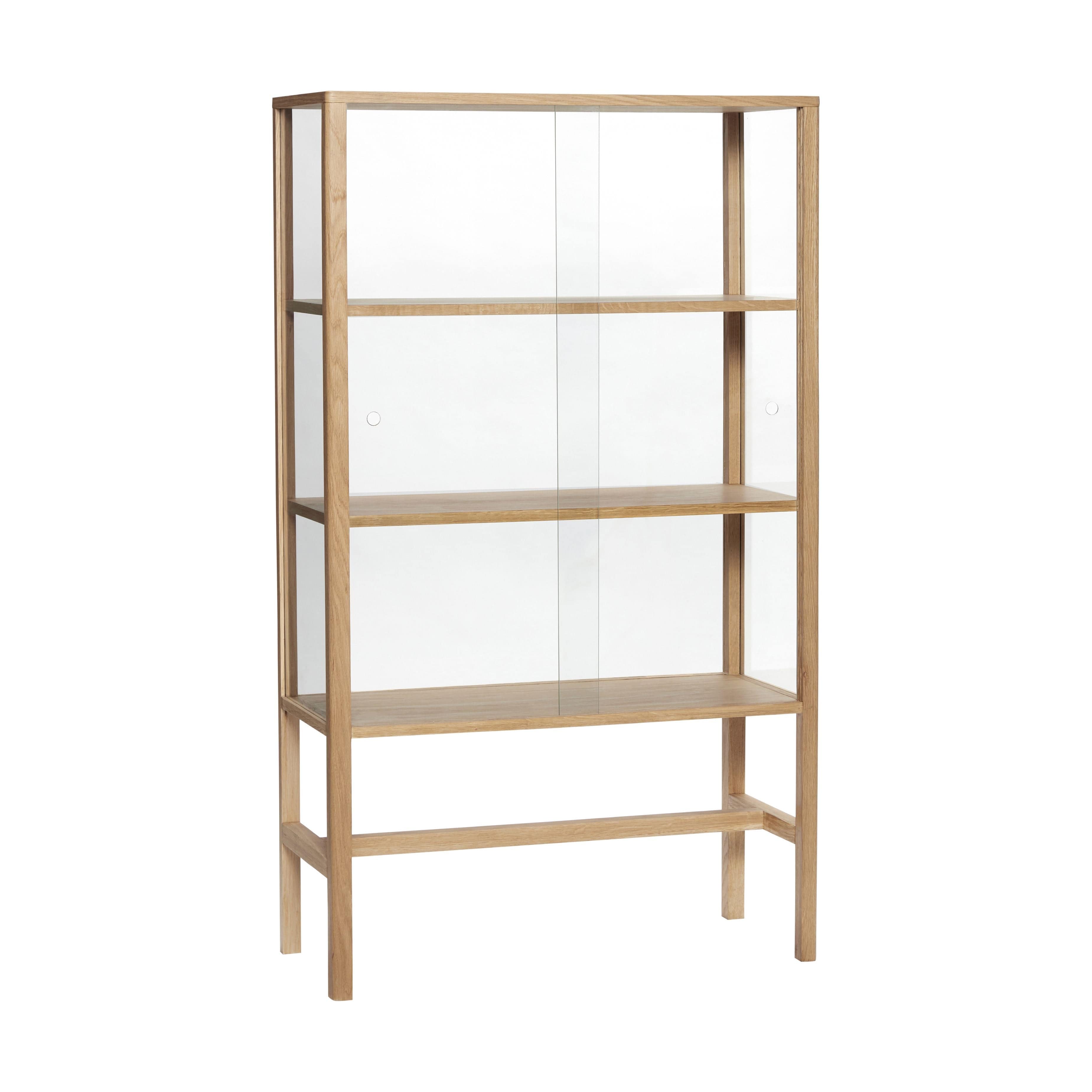 [product_category]-Hübsch Museum Showcase Natural Oak/Glass Fsc-Hübsch-5712772114049-880724F-HUB-1