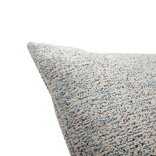 [product_category]-Hübsch Speckle Cushion M Filling Polyester White/Blue-Hübsch-5712772103487-21204-HUB-2