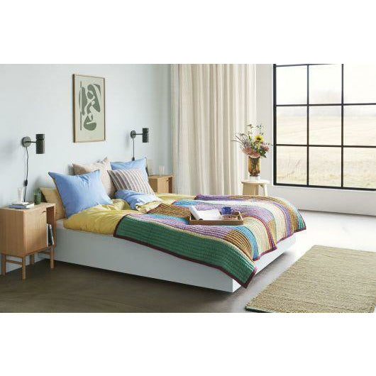 [product_category]-Hübsch Speckle Cushion M Filling Polyester White/Orange-Hübsch-5712772103456-21203-HUB-7