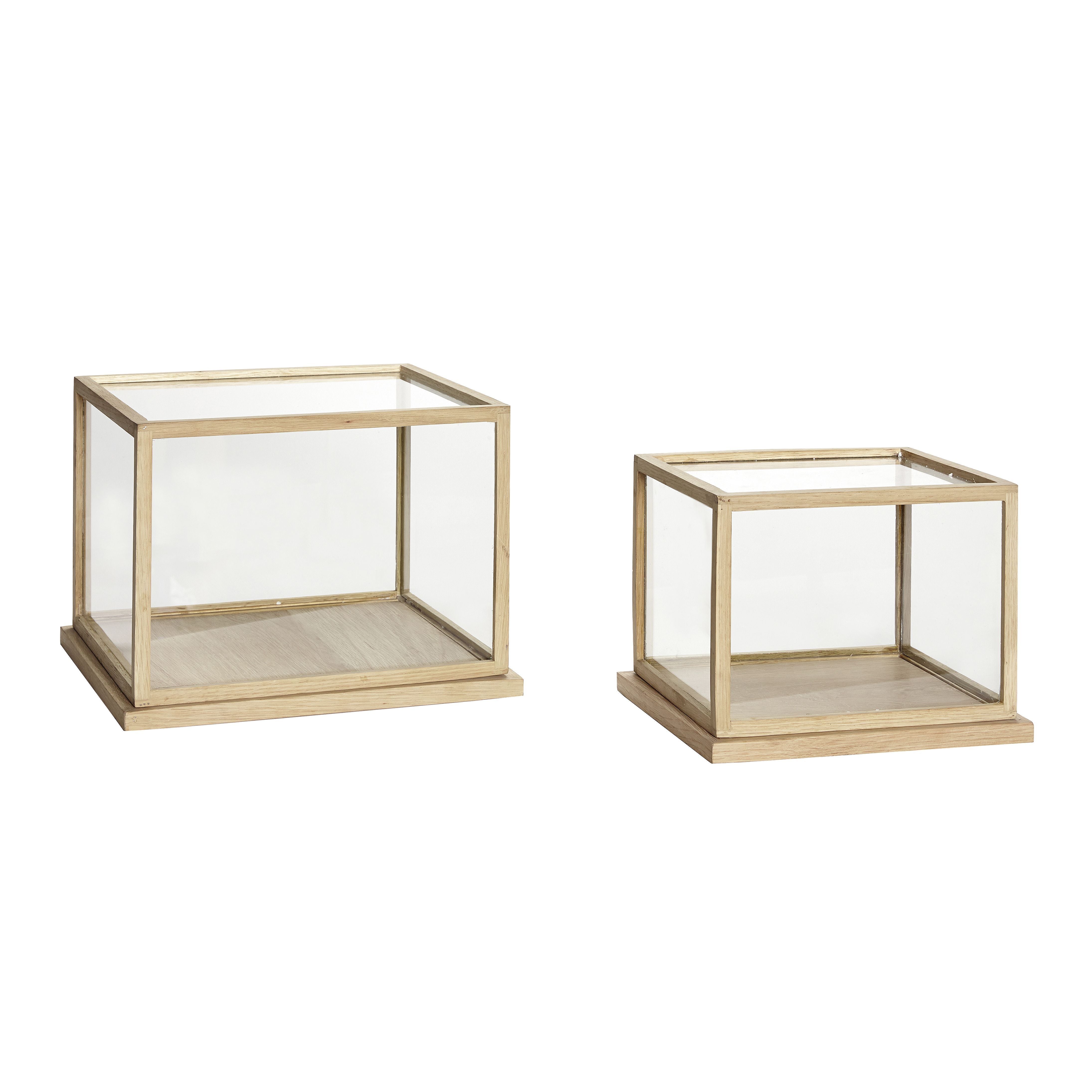 [product_category]-Hübsch Spectacle Display Boxes Set Of 2, Small-Hübsch-5712772105375-889026F-HUB-1