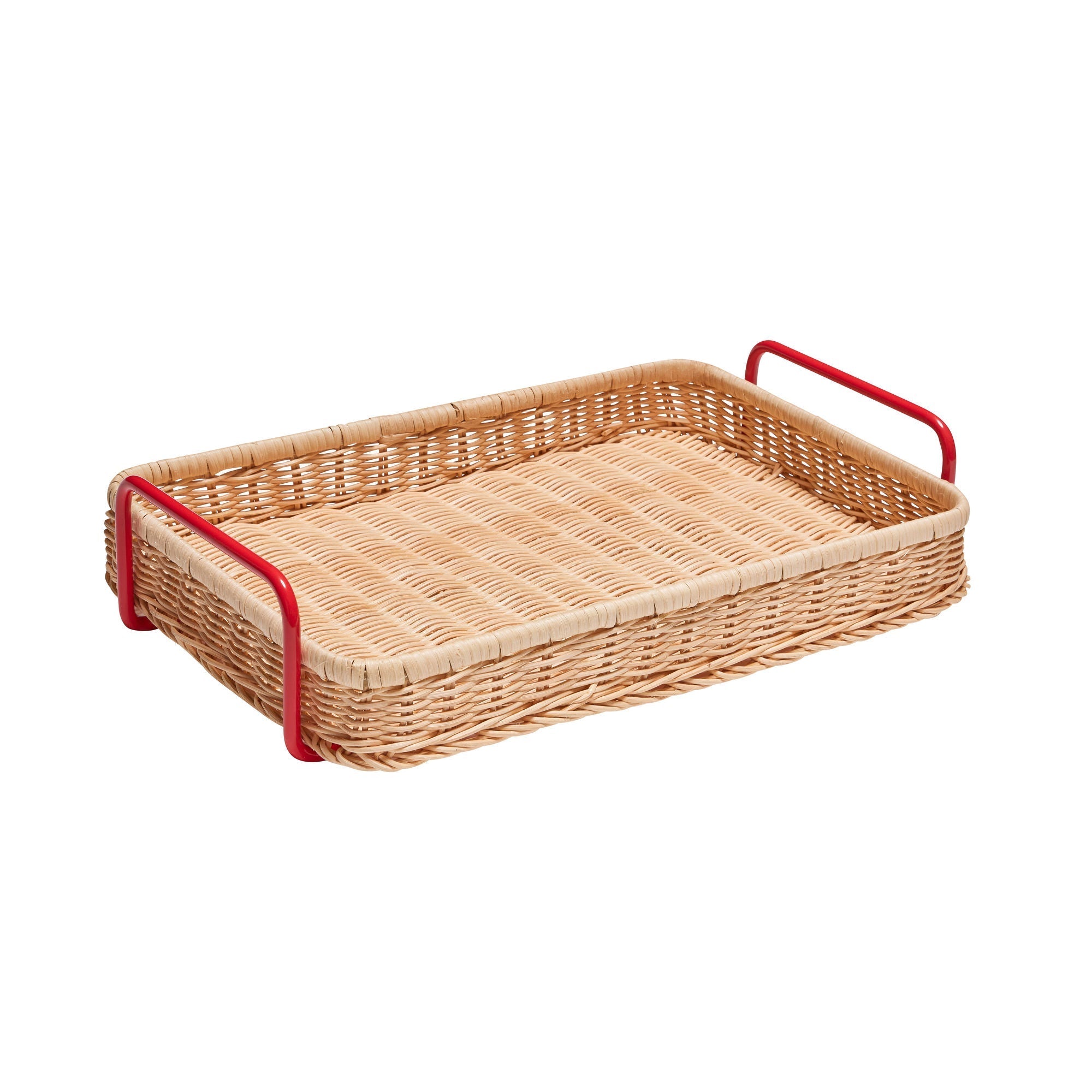 [product_category]-Hübsch Splint Tray Red/Natural-Hübsch-5712772133040-991913-HUB-2