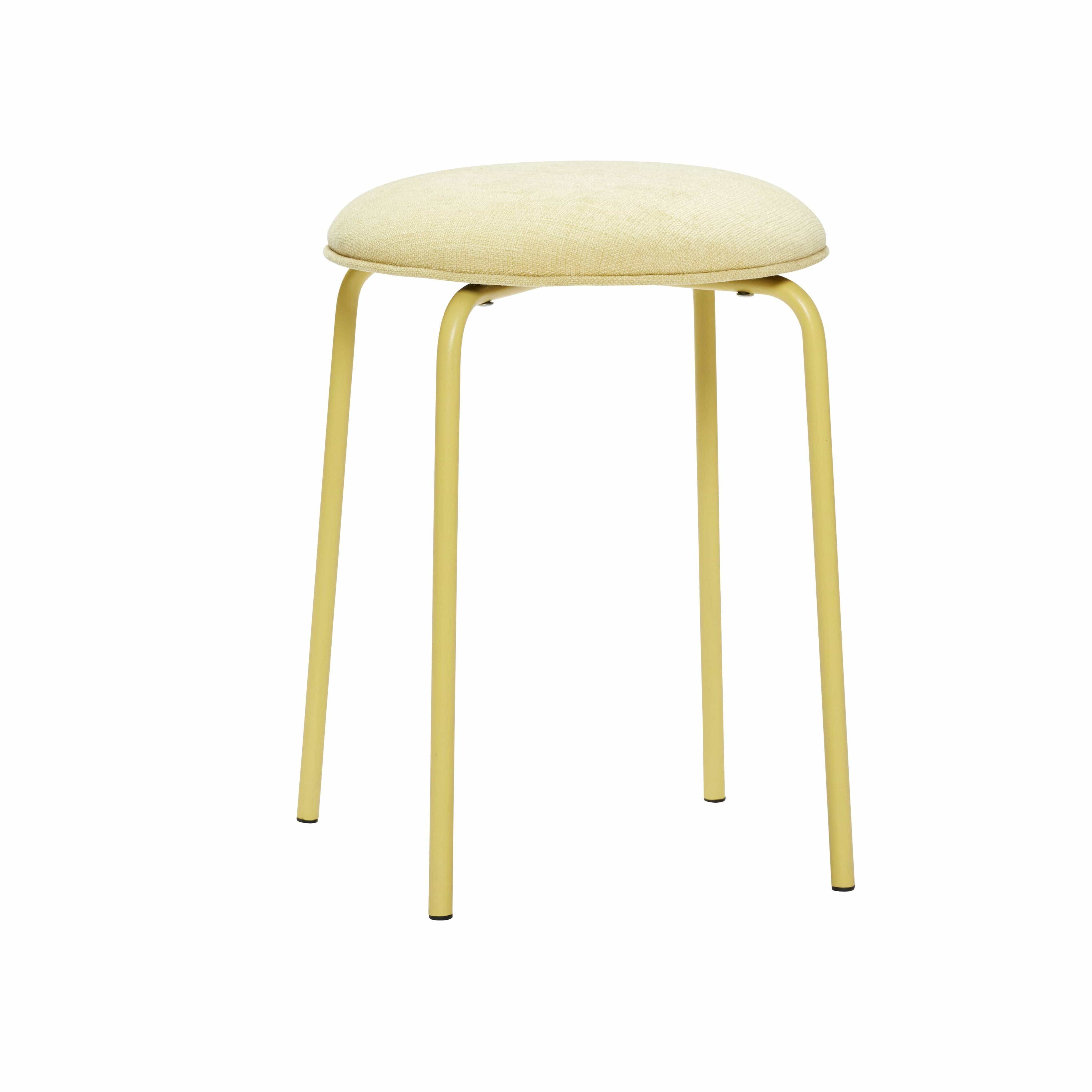 [product_category]-Hübsch Stack Stool, Yellow-Hübsch-5712772112243-21315-HUB-1