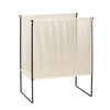 Hübsch String Magazine Holder, sort/hvid