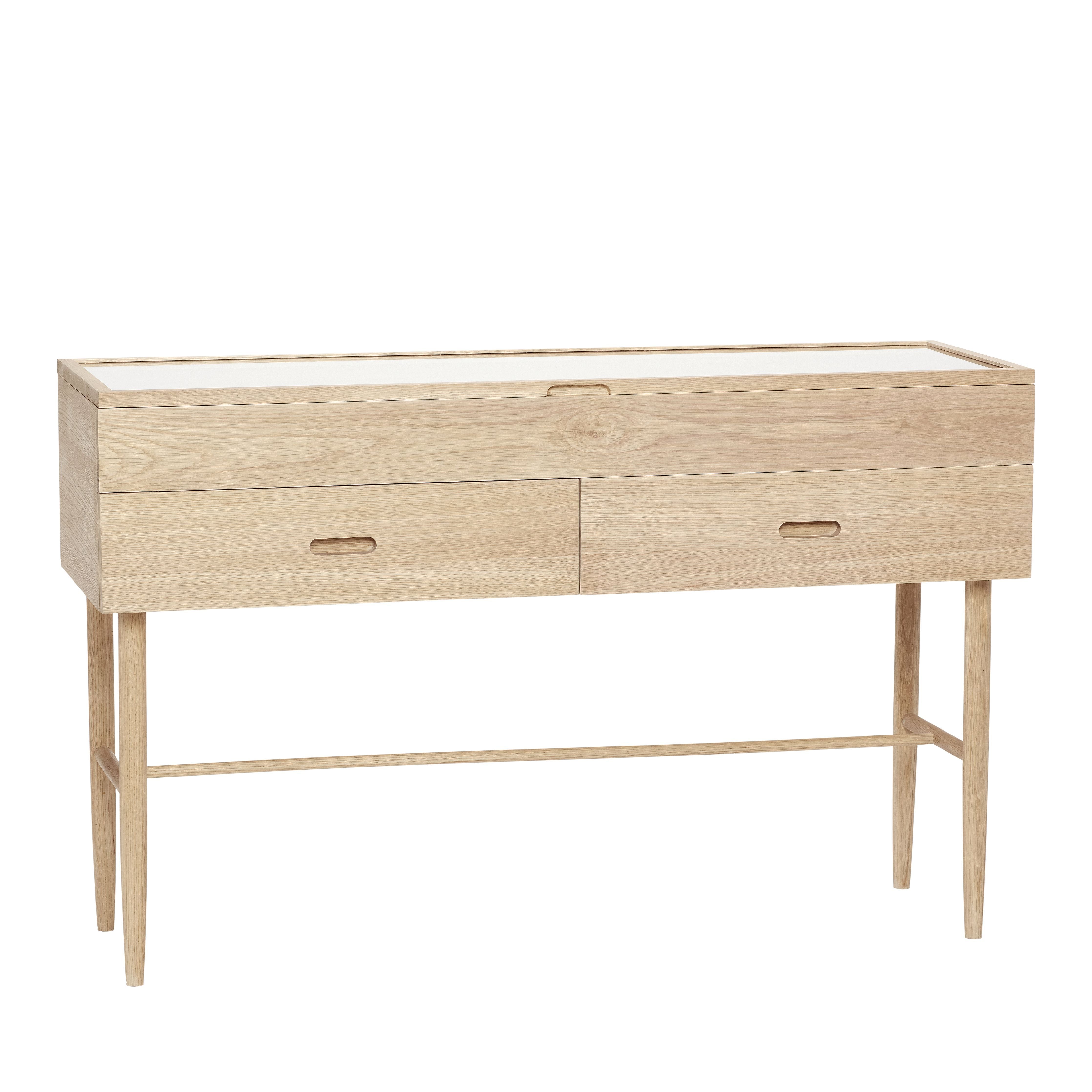 [product_category]-Hübsch Treaure Glass Display/Storage Oak/Glass Fsc Natural-Hübsch-5712772115305-880520F-HUB-1