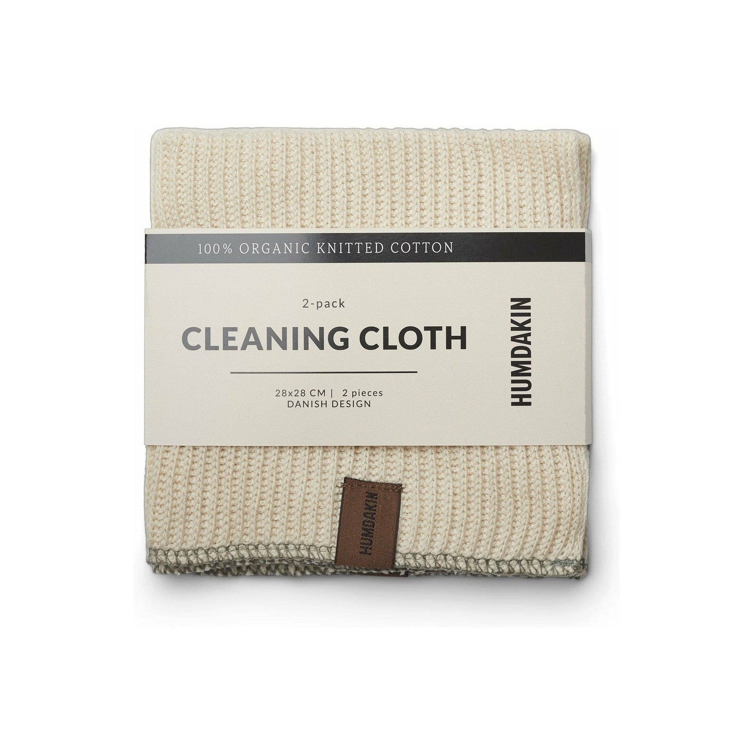 [product_category]-Humdakin Cleaning Cloth Shell/Oak, 2 Pcs.-Humdakin-5713391012181-336-124-HUM-1