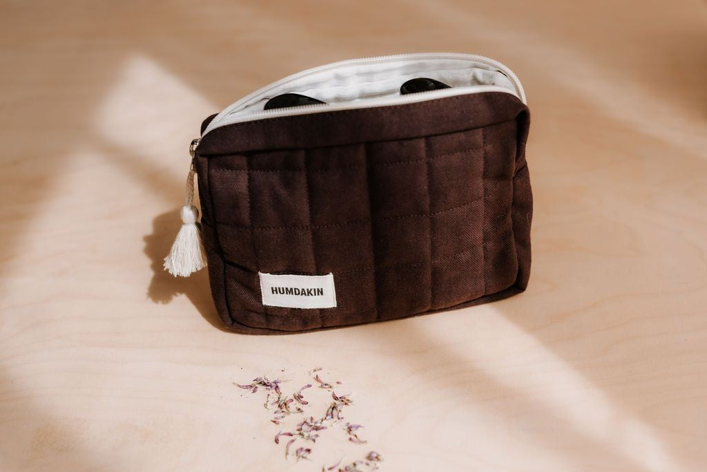 [product_category]-Humdakin Cosmetic Bag, Latté-Humdakin-5713391017742-430-7-HUM-5