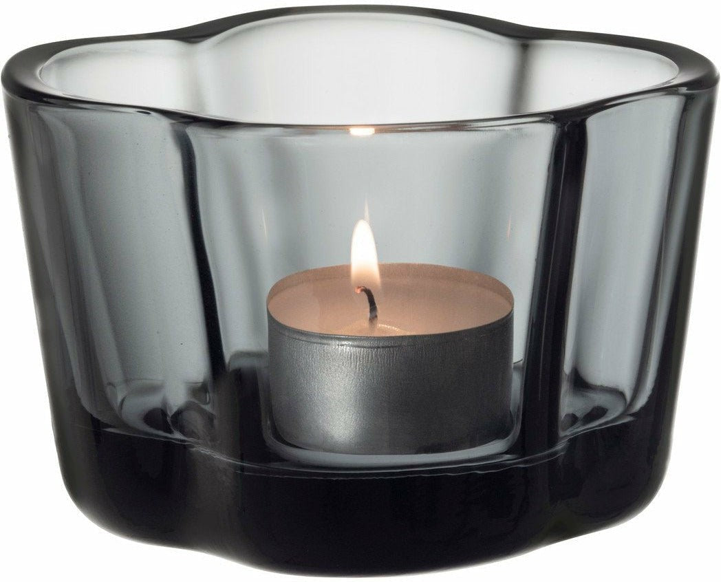 [product_category]-Iittala Aalto Tealight Holder Grey, 6cm-Iittala-6411923667241-1051193-IIT-1