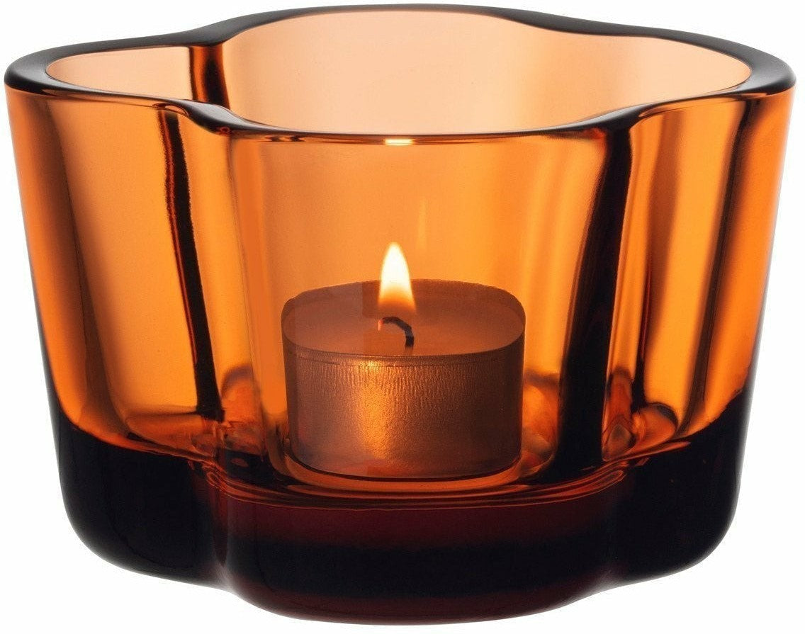 [product_category]-Iittala Aalto Tealight Holder Seville Orange, 6cm-Iittala-6411923667265-1051195-IIT-1