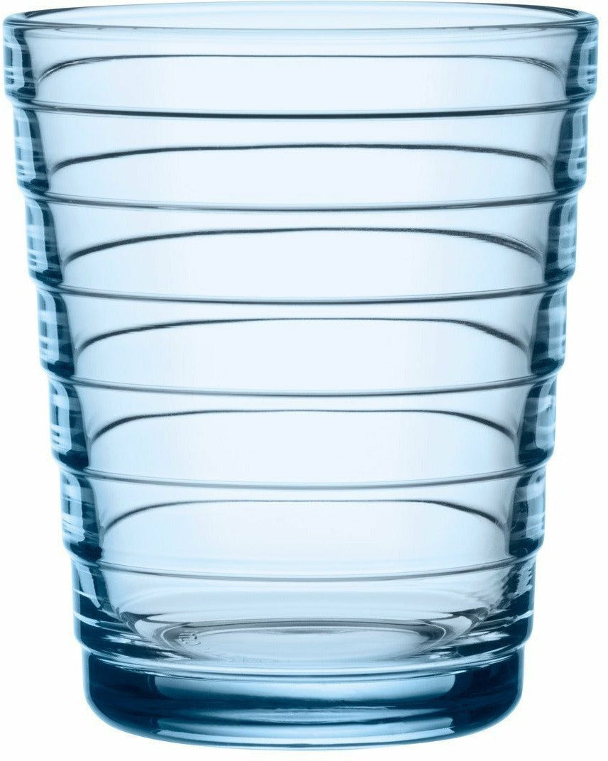 [product_category]-Iittala Aino Aalto Drinking Glass Aqua 22cl, 2pcs.-Iittala-6411923662192-1026149-IIT-1