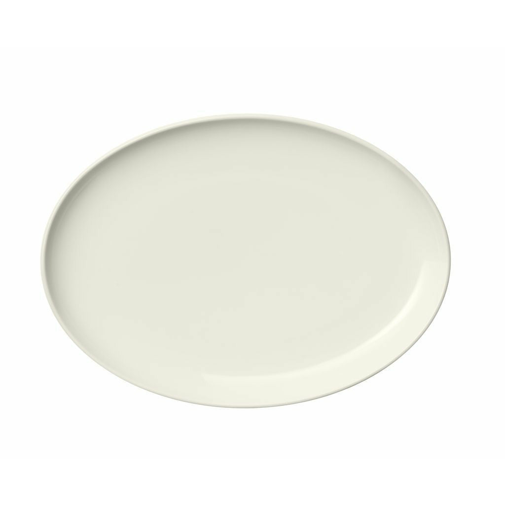 [product_category]-Iittala Essence Oval Plate White, ø 25 Cm-Iittala-6411923666091-1028198-IIT-1