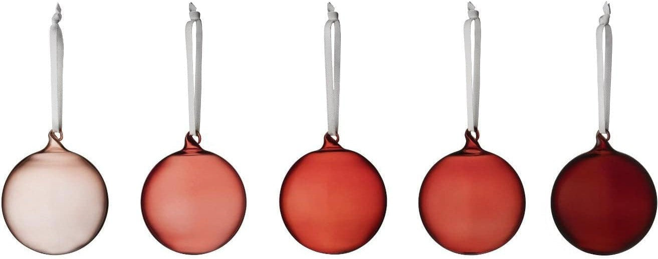[product_category]-Iittala Glass Balls Red 5 Pcs, 8cm-Iittala-6411923663236-1026604-IT-1