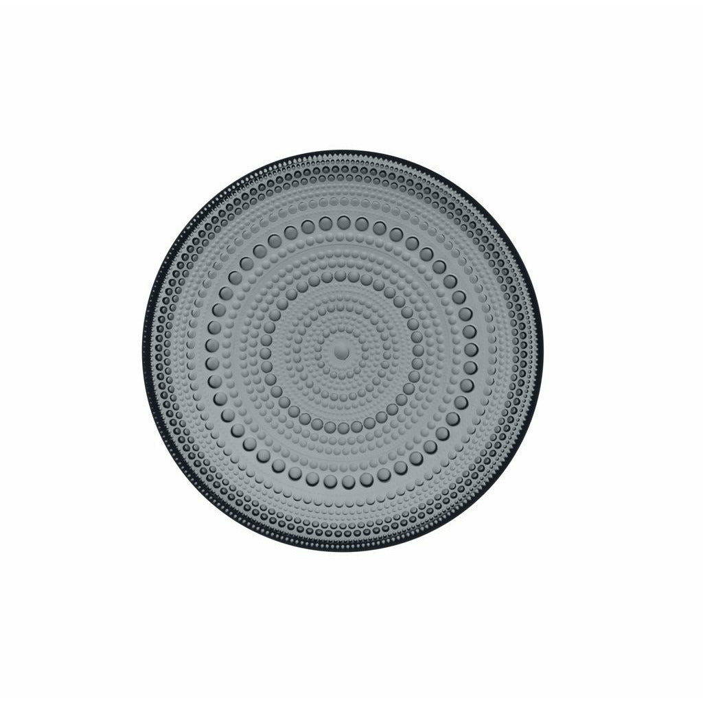 [product_category]-Iittala Kastehelmi Plate Dark Grey, ø 17 Cm-Iittala-6411923670692-1057143-IIT-1