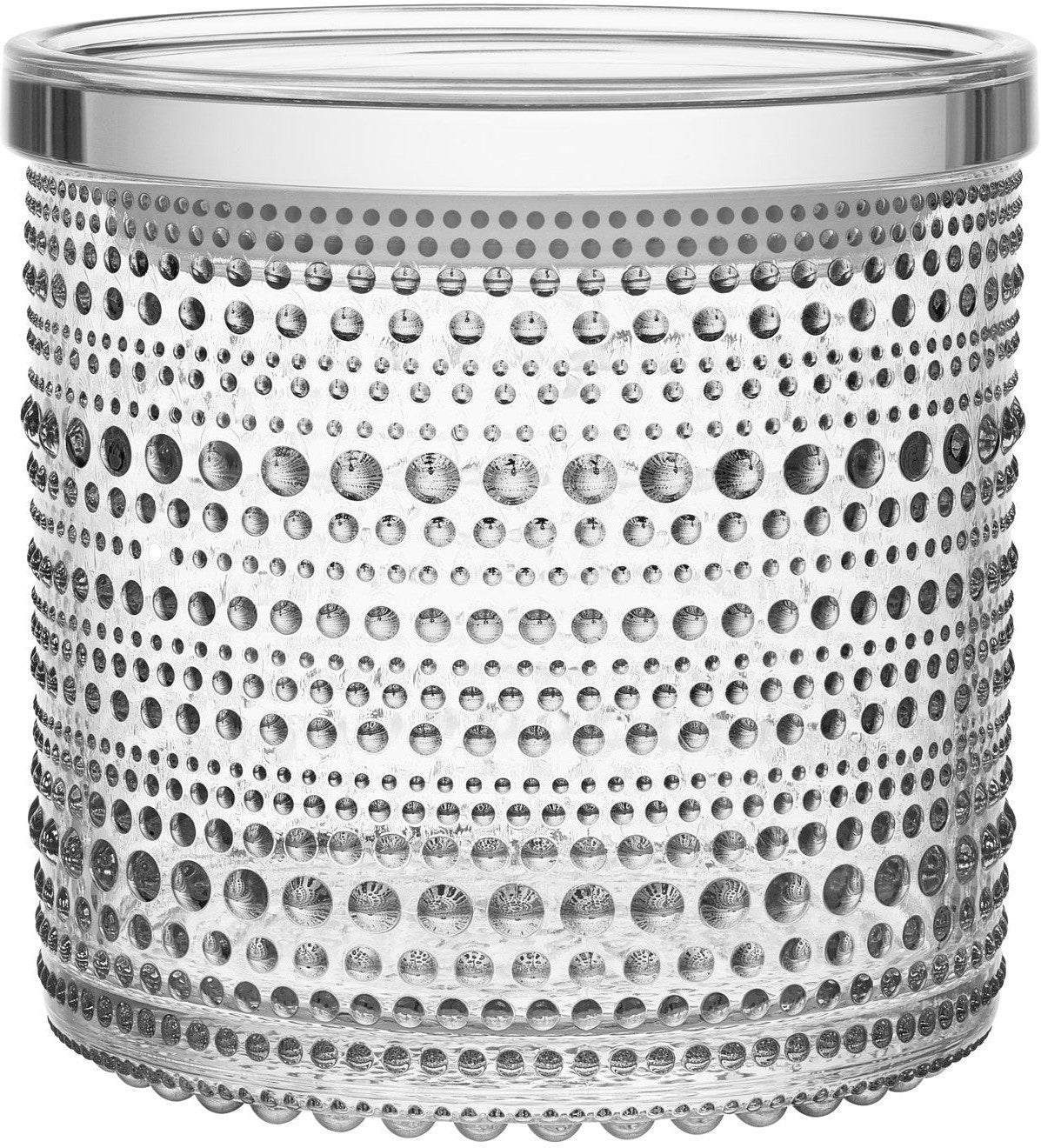 [product_category]-Iittala Kastehelmi Storage Jar W. Lid Clear, 11,6cm-Iittala-6411923652018-1015372-IIT-1