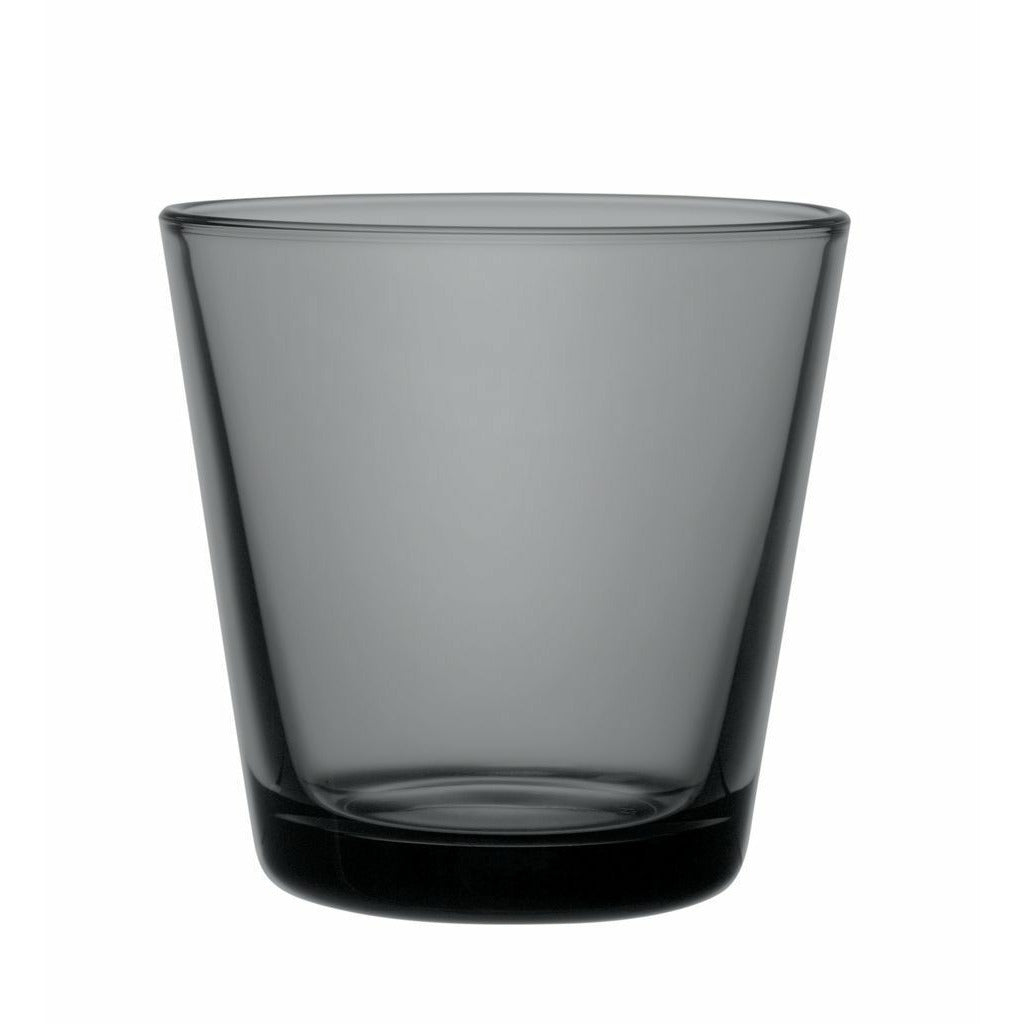 [product_category]-Iittala Katio Drinking Glass Dark Grey 21 Cl, 2 Pcs.-Iittala-6411923663731-1026780-IIT-1