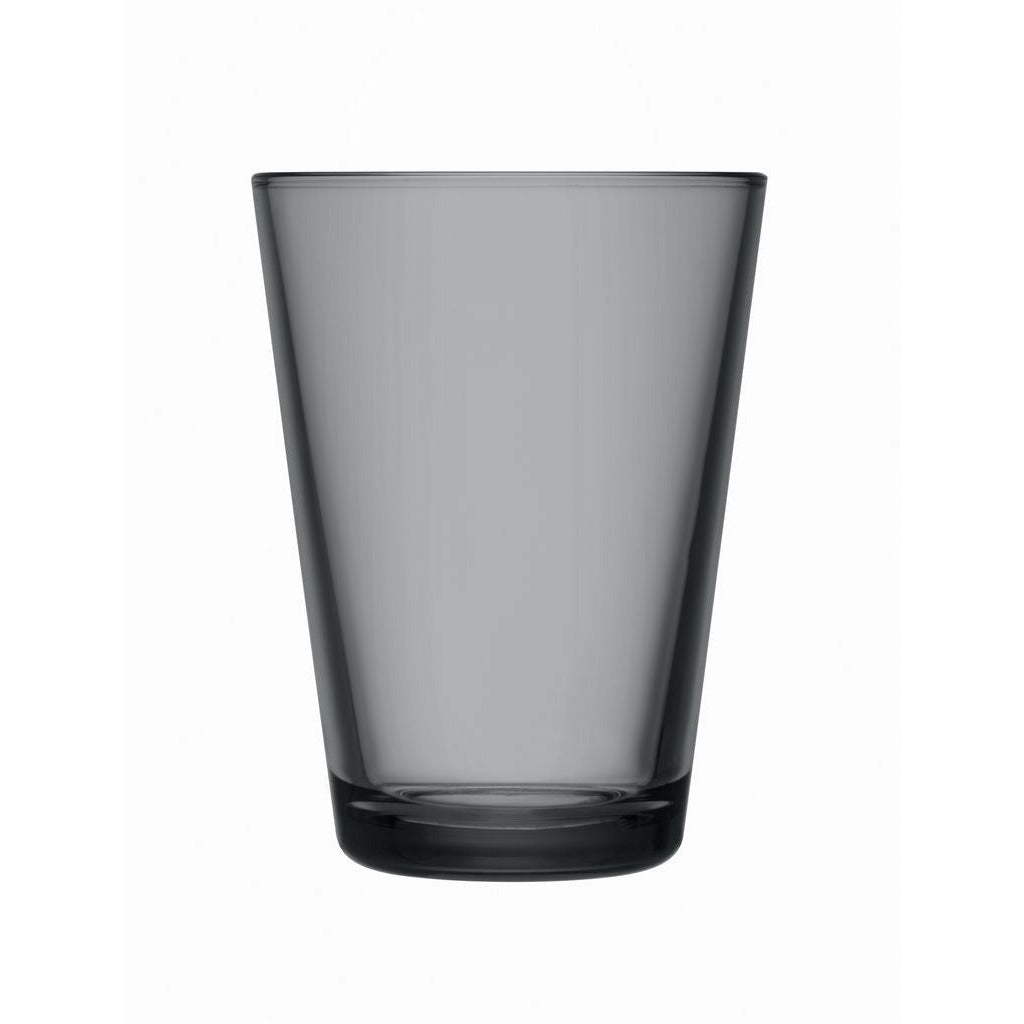 [product_category]-Iittala Katio Drinking Glass Dark Grey 40 Cl, 2 Pcs.-Iittala-6411923670203-1057027-IIT-1