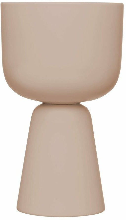 [product_category]-Iittala Nappula Flowerpot Beige, 26cm-Iittala-6411923668149-1052355-IIT-1