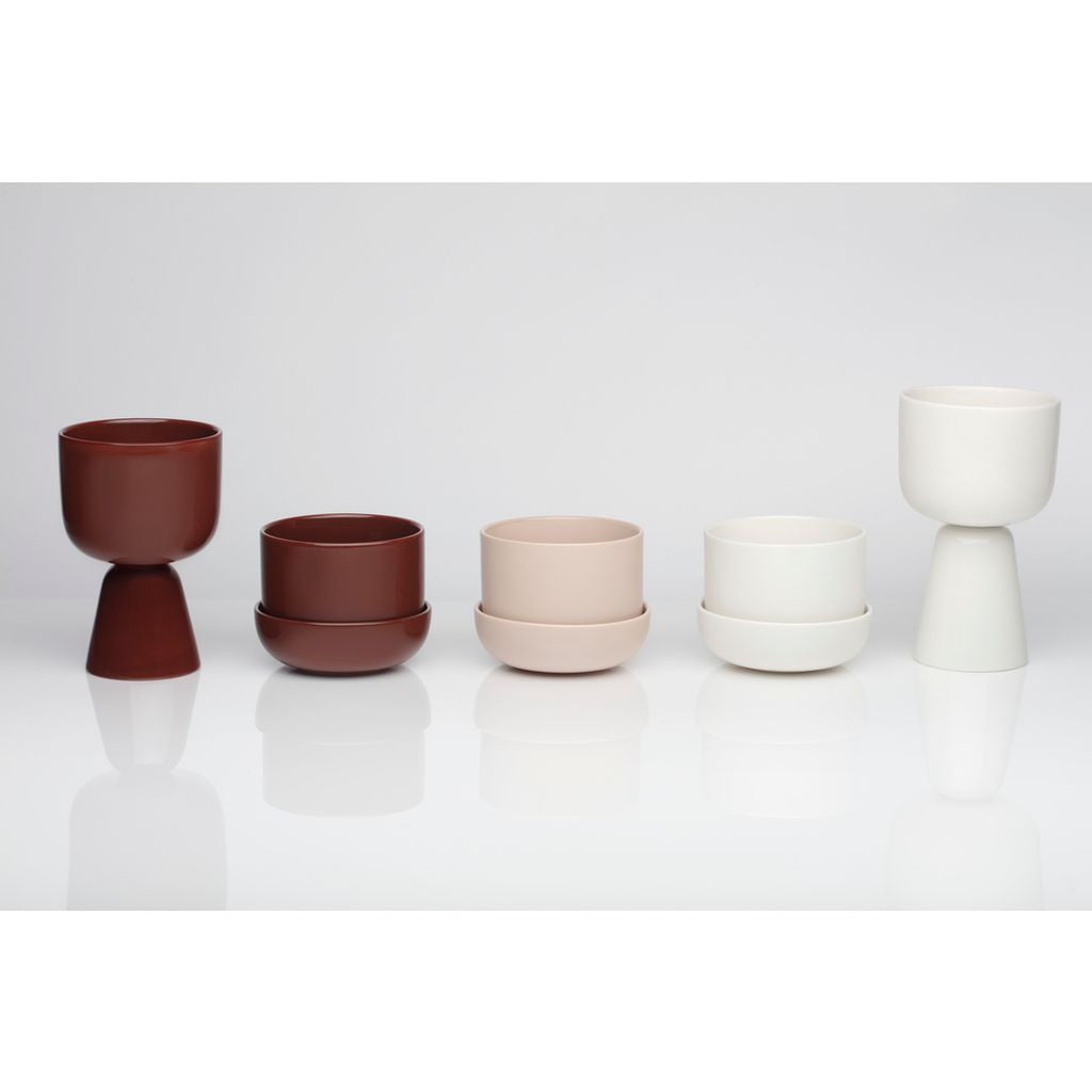 [product_category]-Iittala Nappula Flowerpot With Saucer 170x130mm, Beige-Iittala-6411923671453-1059790-IIT-2
