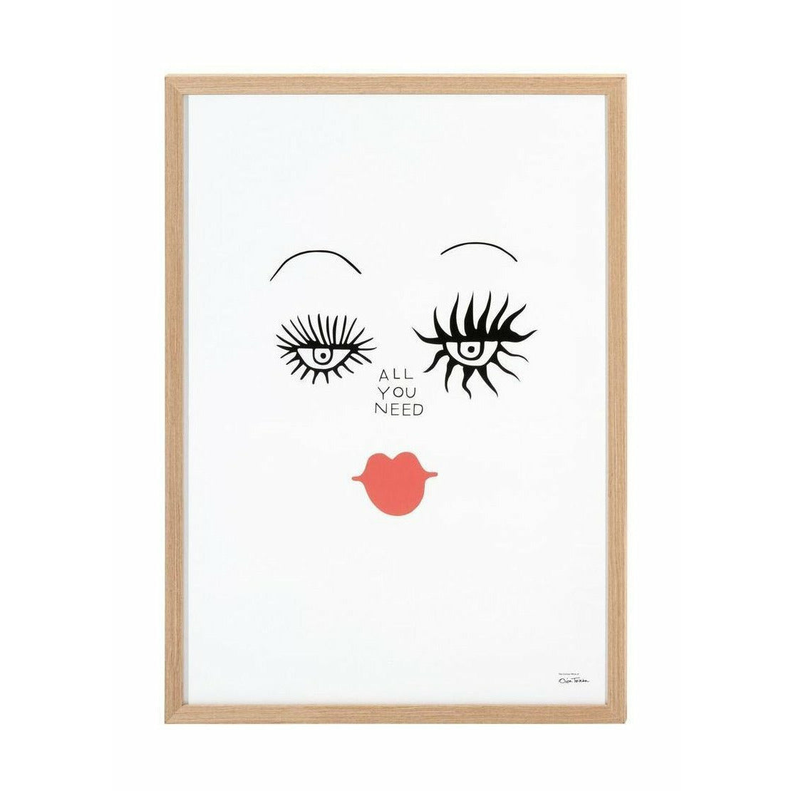 [product_category]-Iittala Oiva Toikka Art Poster All You Need, 50x70cm-Iittala-6411923672993-1061504-IIT-1