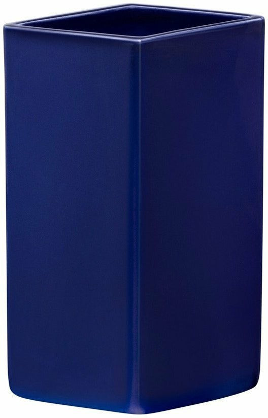 [product_category]-Iittala Ruutu Ceramic Vase Dark Blue, 18cm-Iittala-6411923667951-1051700-IIT-1