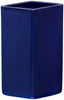 Iittala Ruutu Keramikvase Mørkeblå, 18 cm