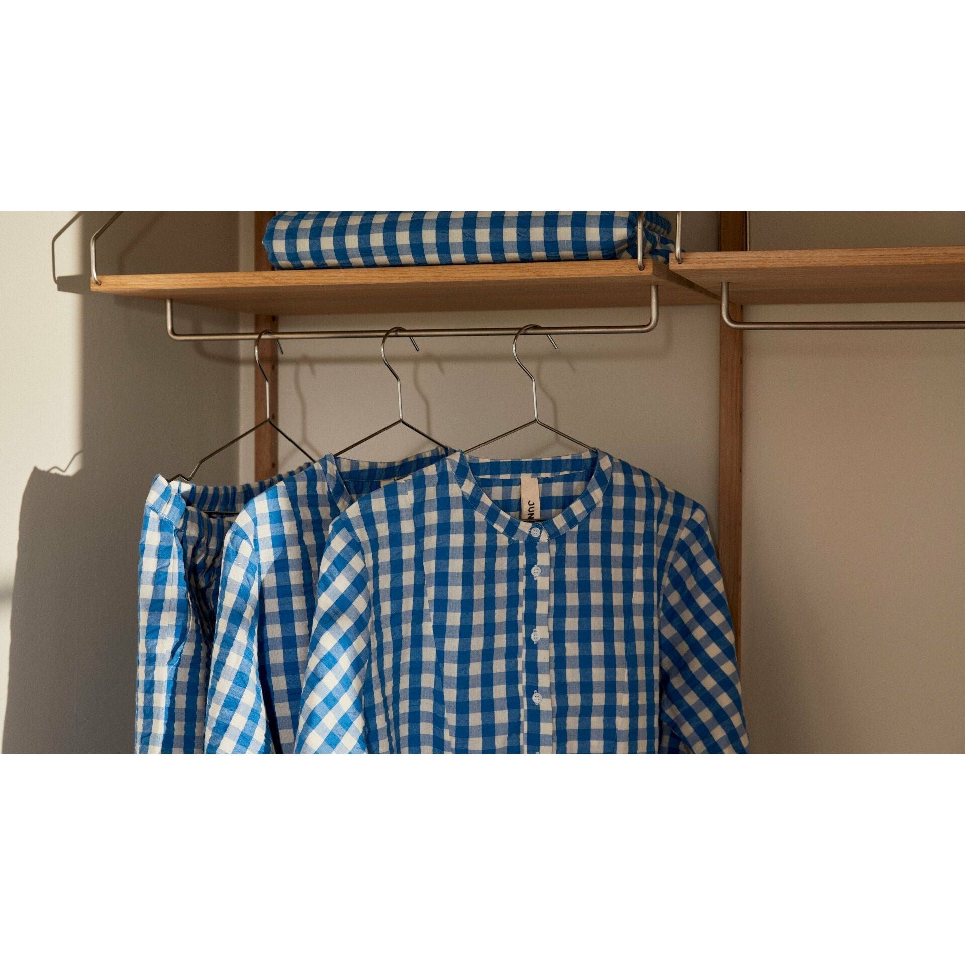 [product_category]-Juna Bæk & Bølge Bed Linen 140x200 Cm, Blue/Birch-Juna-5713397365144-636514-JUN-13
