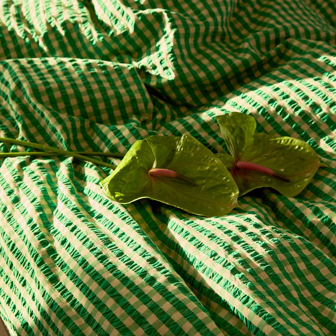 [product_category]-Juna Bæk & Bølge Bed Linen 200x220 Cm, Green/Sand-Juna-5713397365229-636522-JUN-5