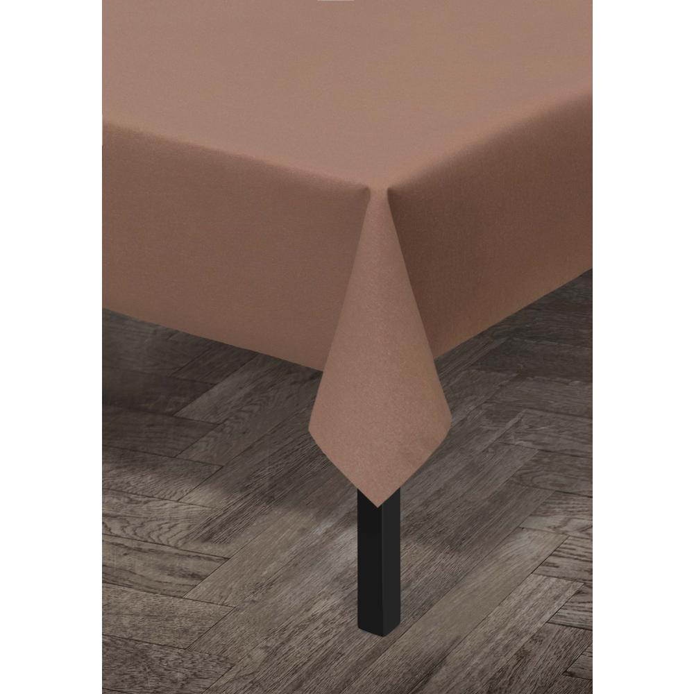 Juna Basic Acrylic Tablecloth Dust Red, 140 Cm