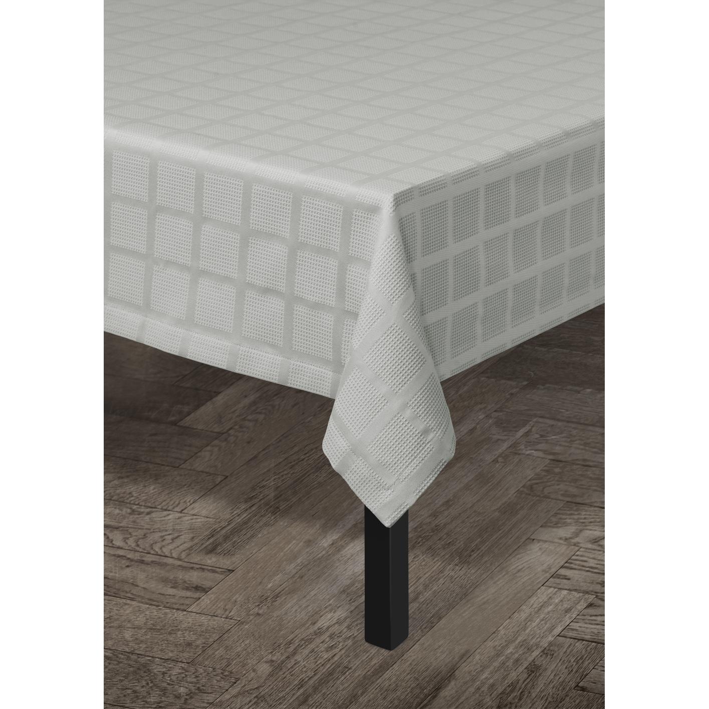 Juna Mursten damask dug grå, 150x320 cm