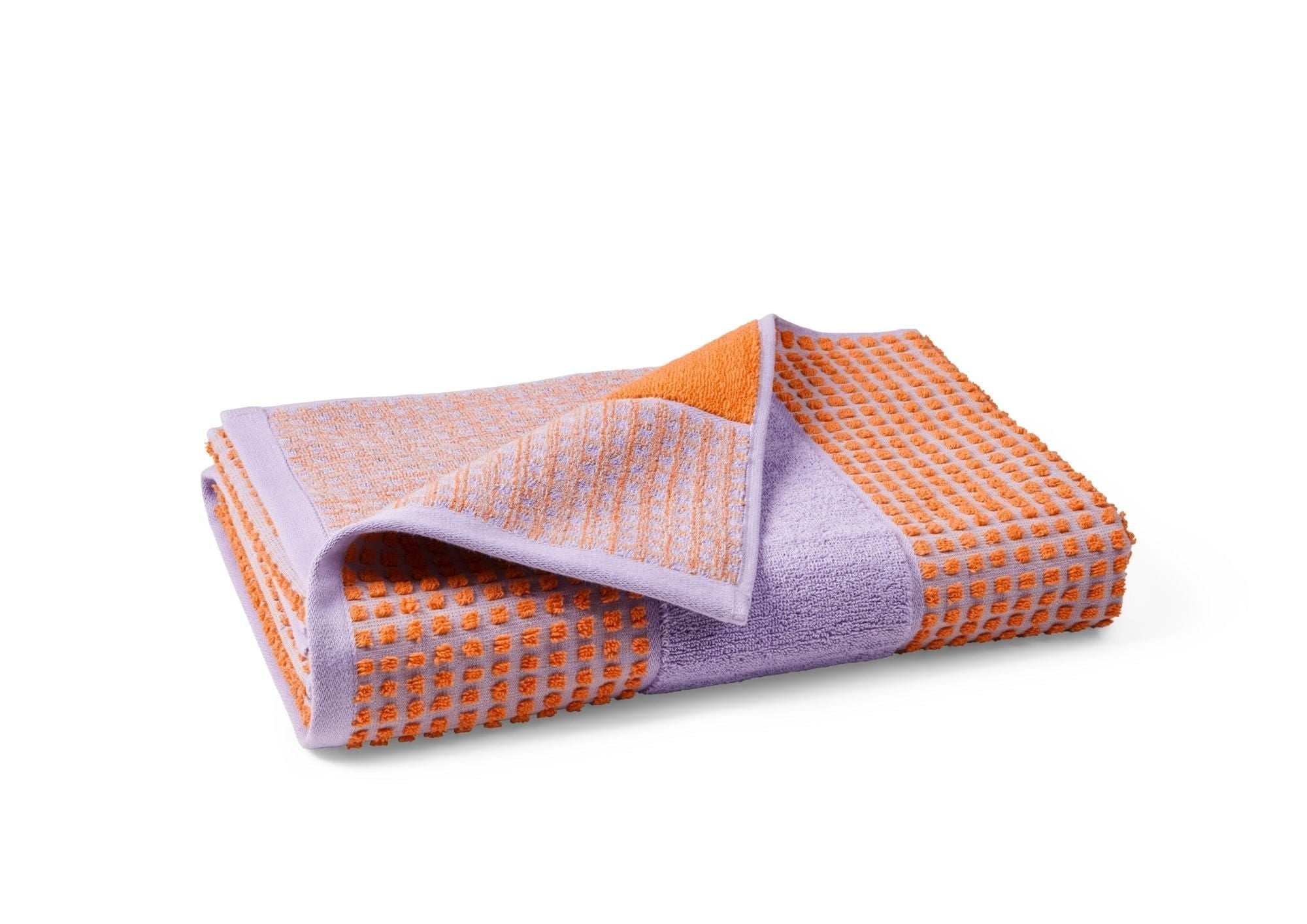 [product_category]-Juna Check Towel 70x140 Cm, Purple-Juna-5713397140796-614079-JUN-2