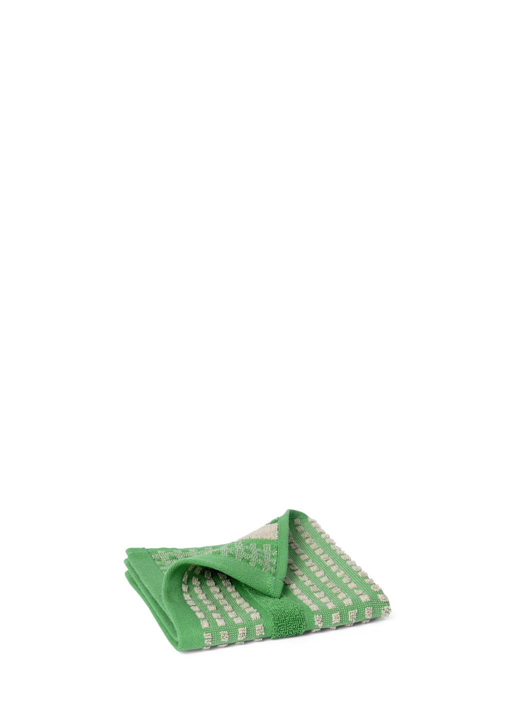 [product_category]-Juna Check Washcloth 30 X30 Cm, Green/Beige-Juna-5713397150689-615068-JUN-2