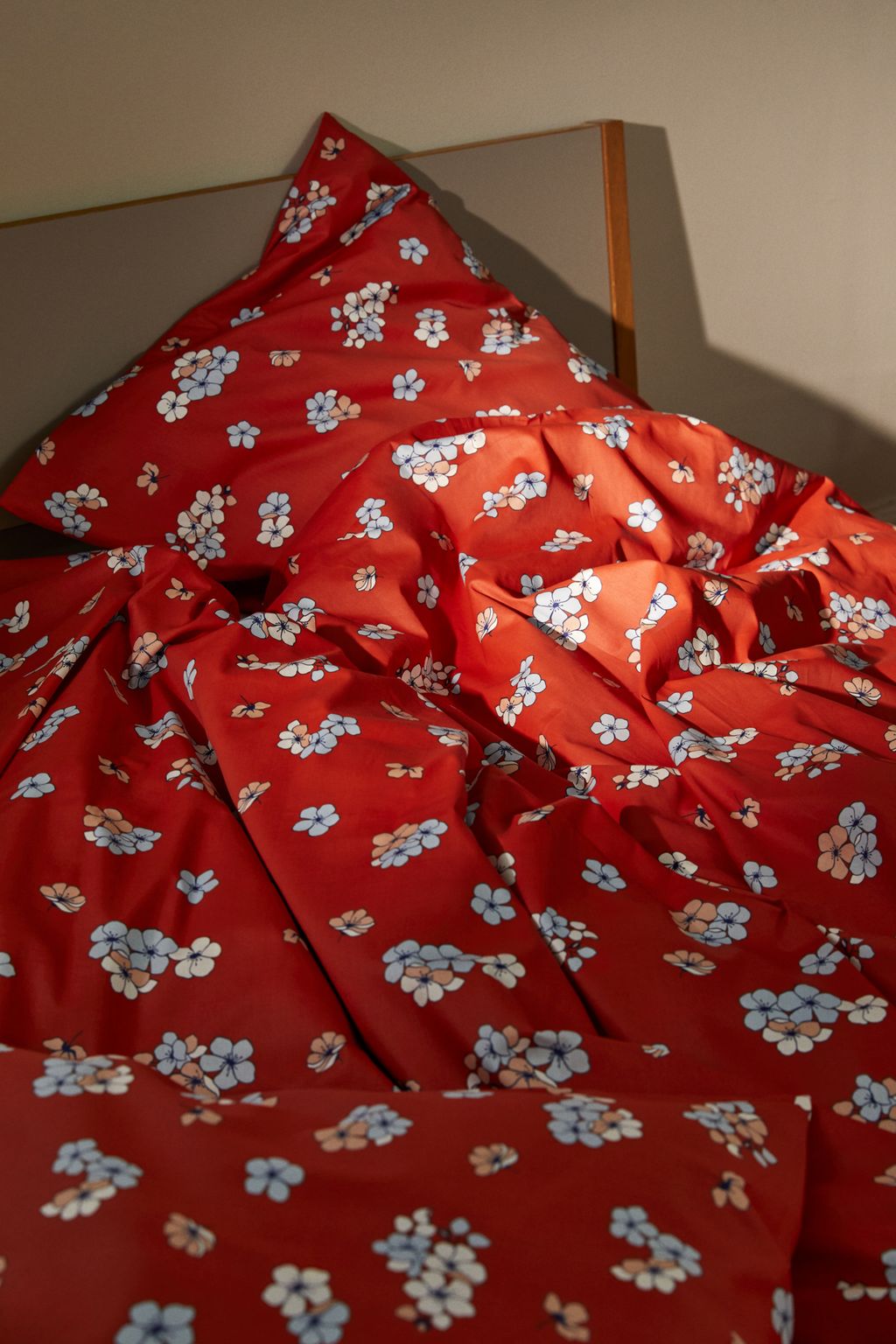 [product_category]-Juna Grand Pleasantly Bed Linen 140 X200 Cm, Chili-Juna-5713397370780-637078-JUN-12