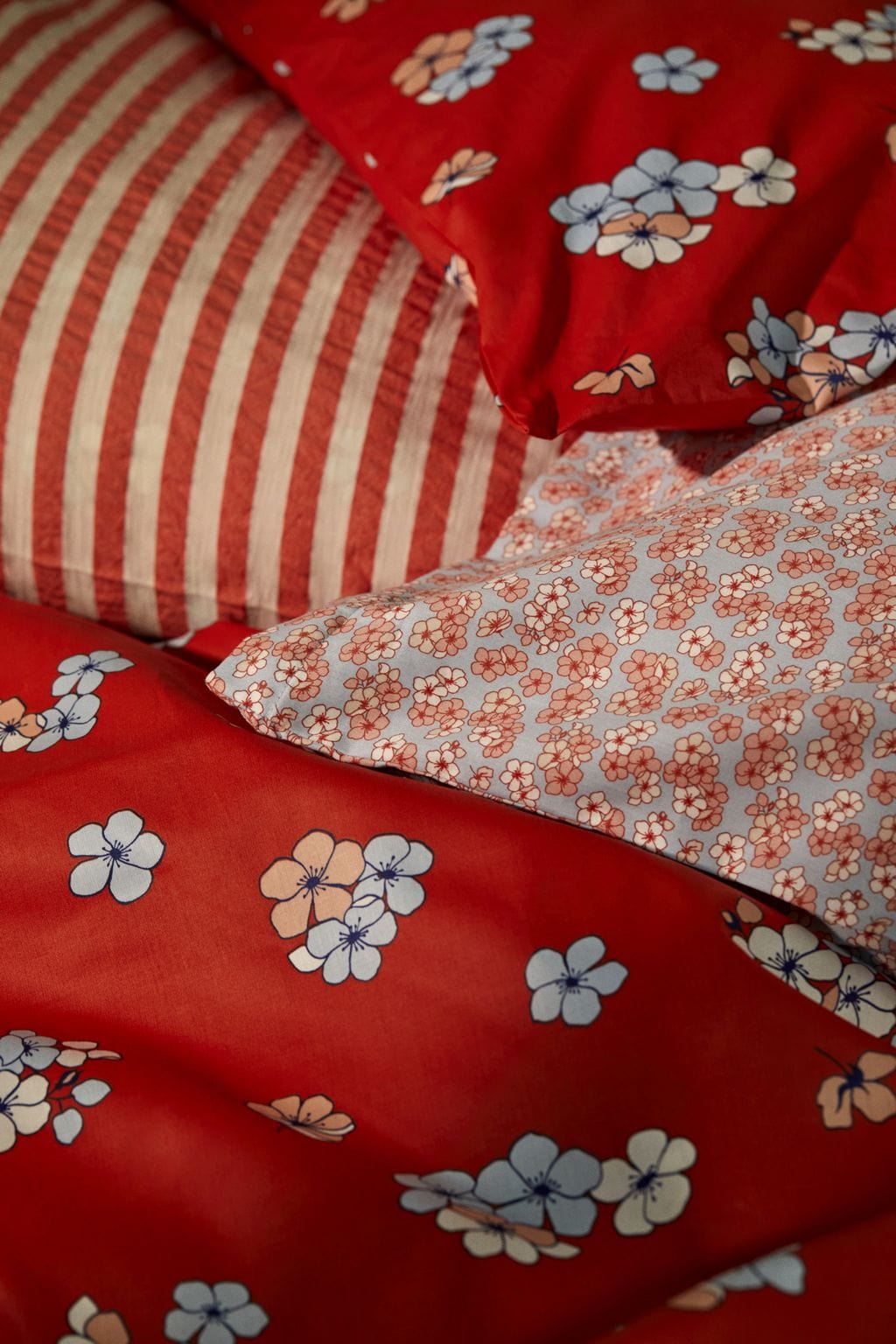 [product_category]-Juna Grand Pleasantly Bed Linen 140 X200 Cm, Chili-Juna-5713397370780-637078-JUN-5