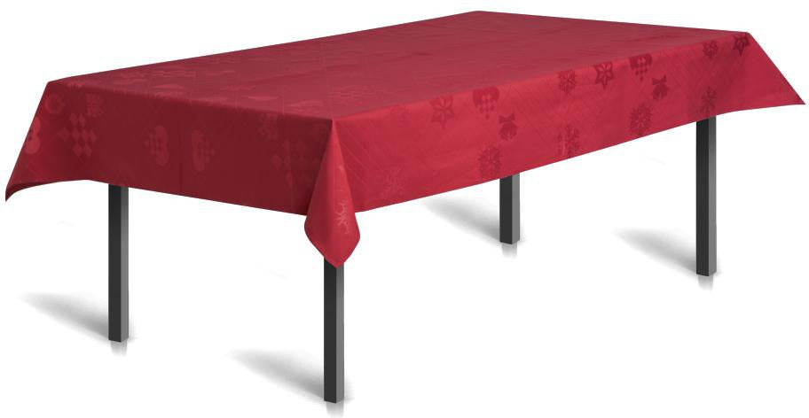 [product_category]-Juna Natale Damask Tablecloth Red, 150x320 Cm-Juna-5713397074732-607473-JUN-1