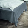 Juna Percale fladt ark grå, 150x250 cm